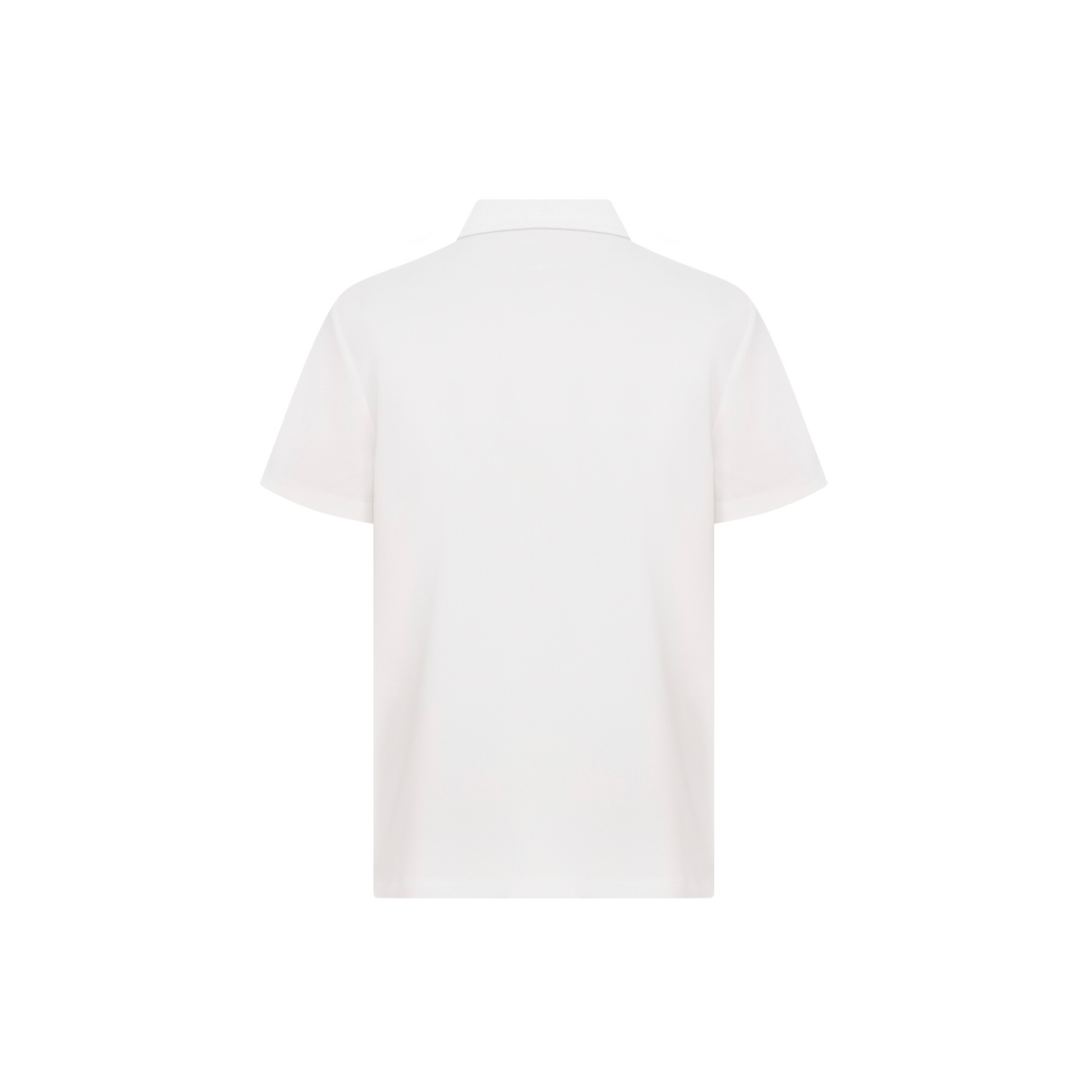 Enzo Short Sleeve White Scrub Top