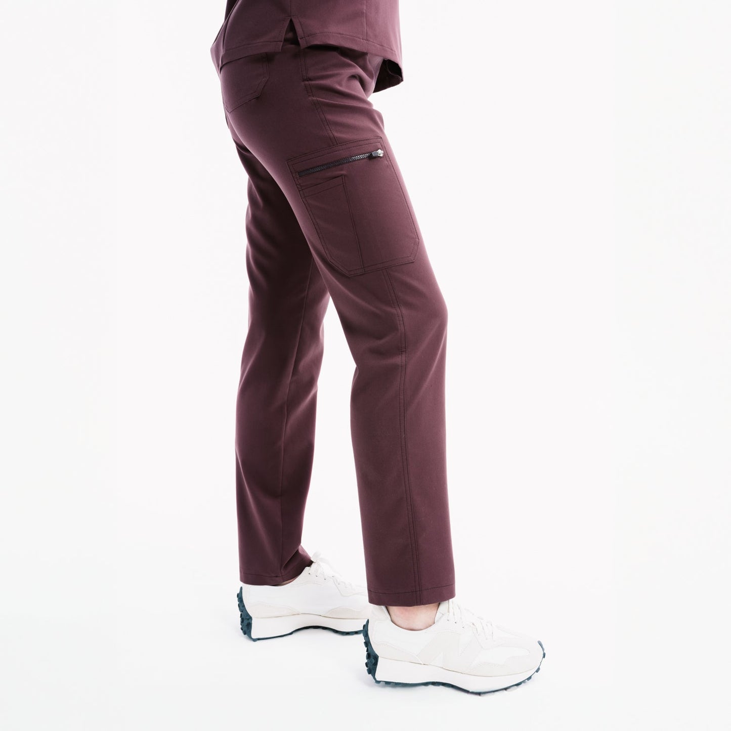 Maya Slim Chicory Scrub Pants