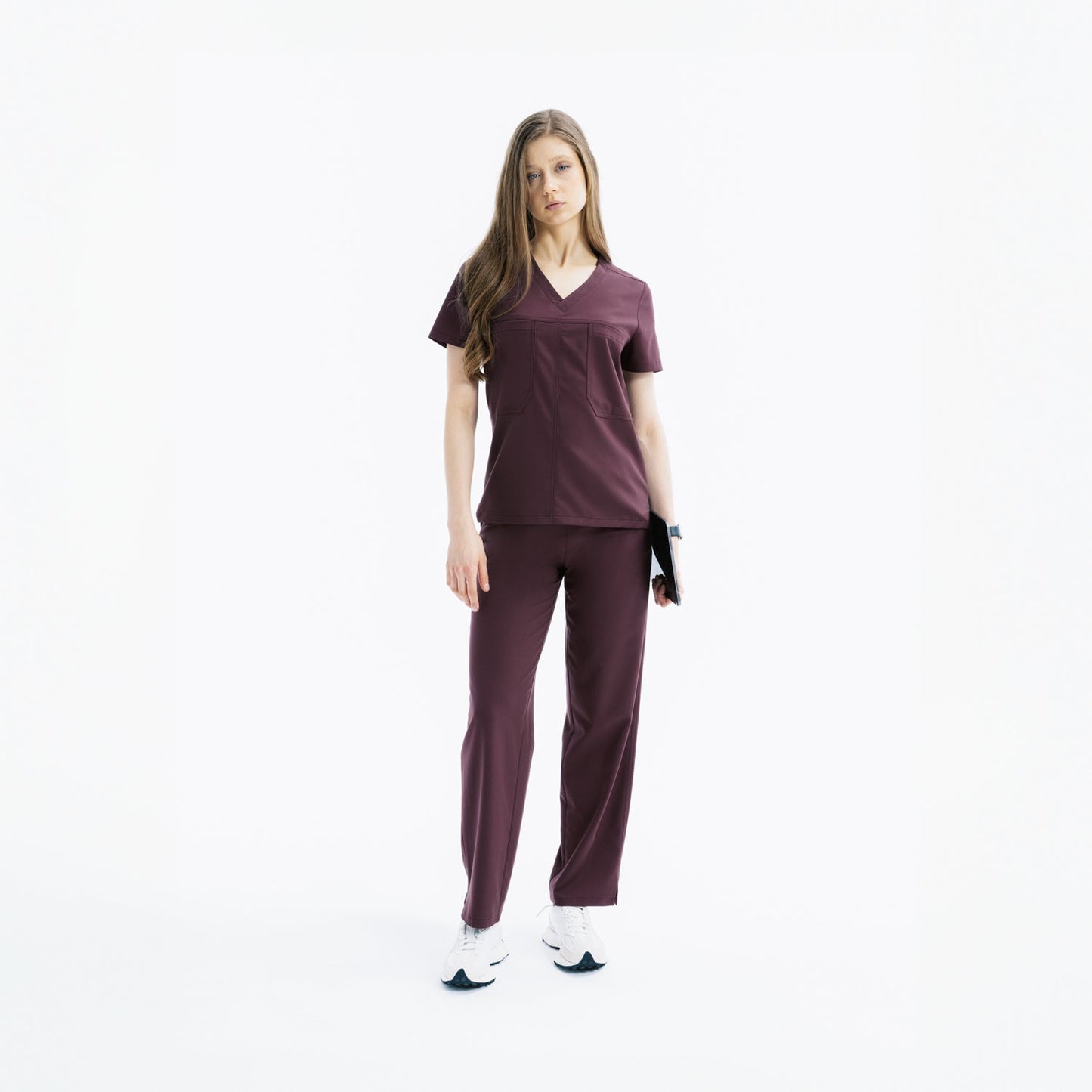 Chicago Elastic Waist Chicory Scrub Pants