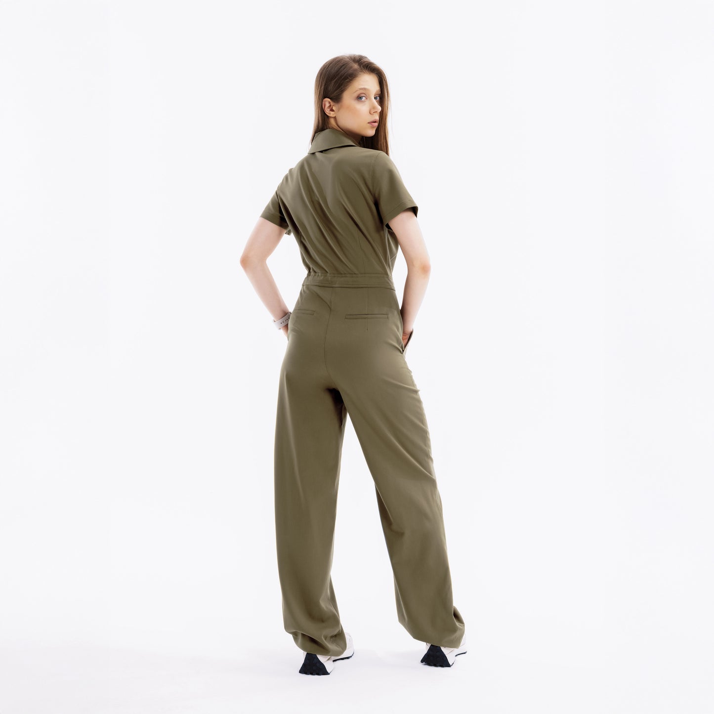 Serene Hunter Green Scrub Overalls
