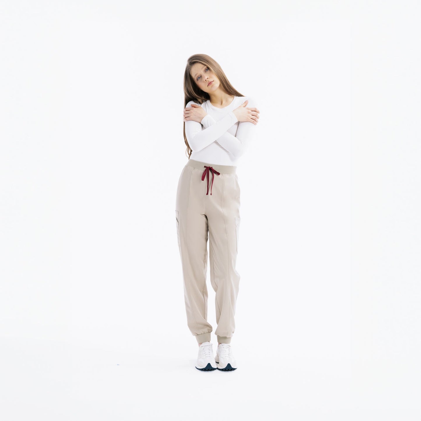 Eva Jogger Marl Scrub Pants
