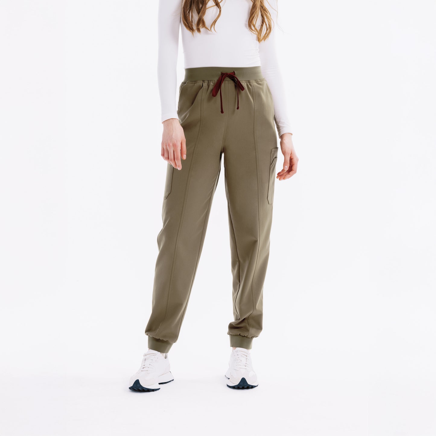 Eva Jogger Hunter Green Scrub Pants