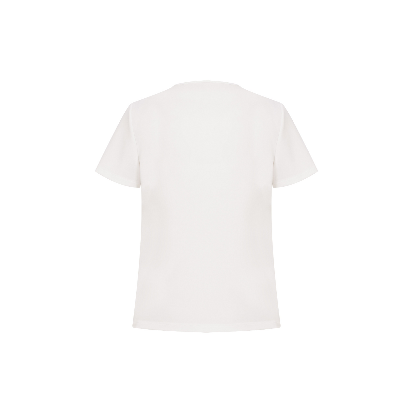 Berkley Single Pocket White Scrub Top