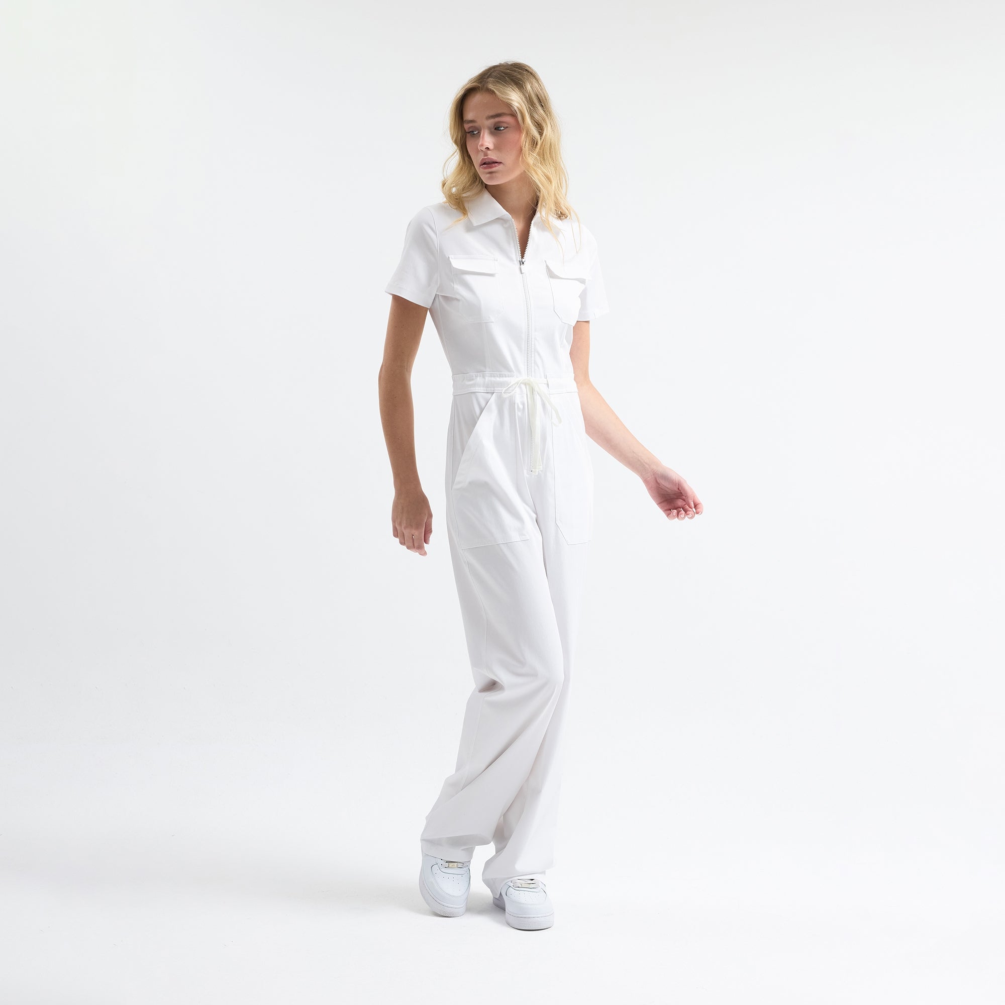 Serene White Scrub Tulum