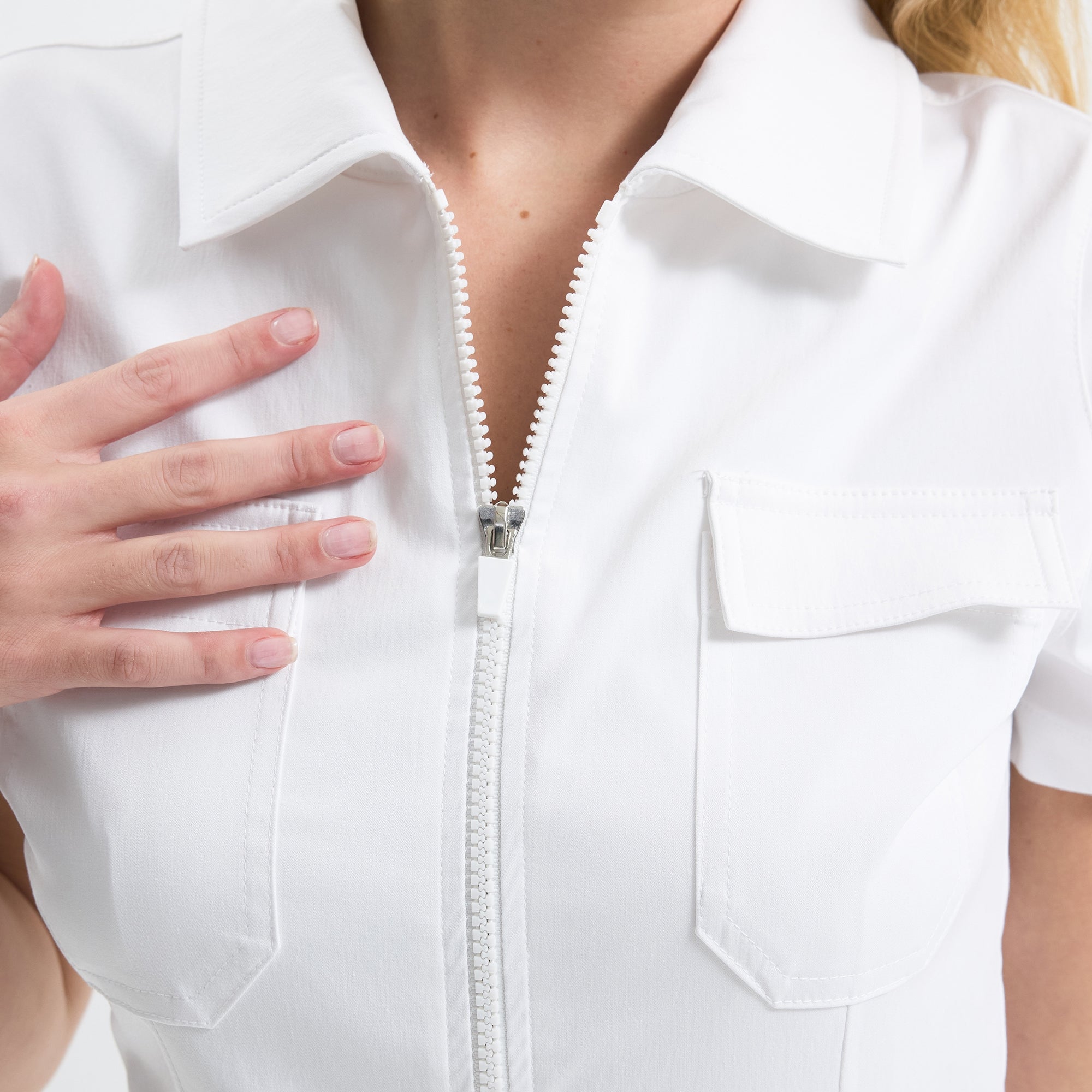 Serene White Scrub Tulum