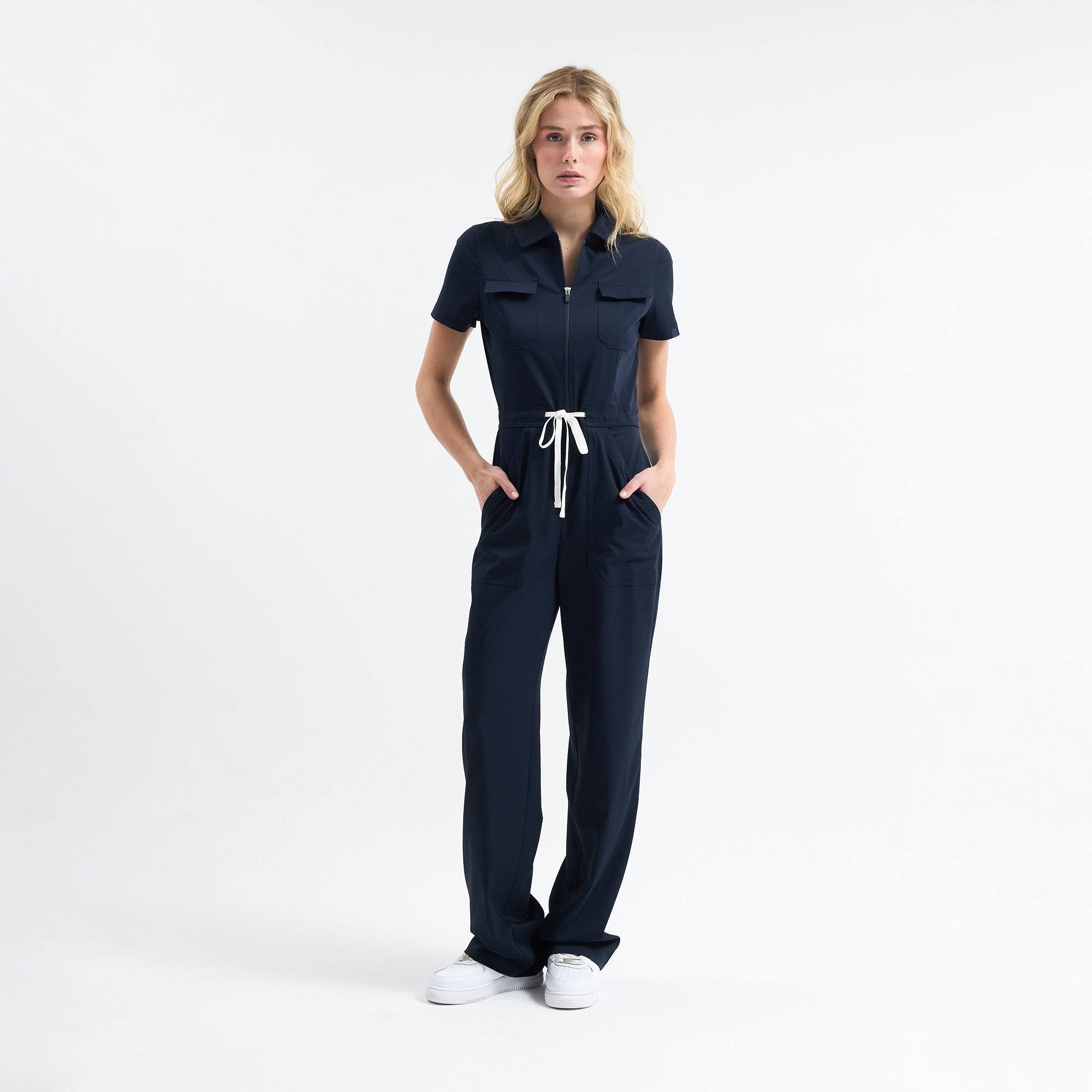 Serene Navy Scrub Tulum