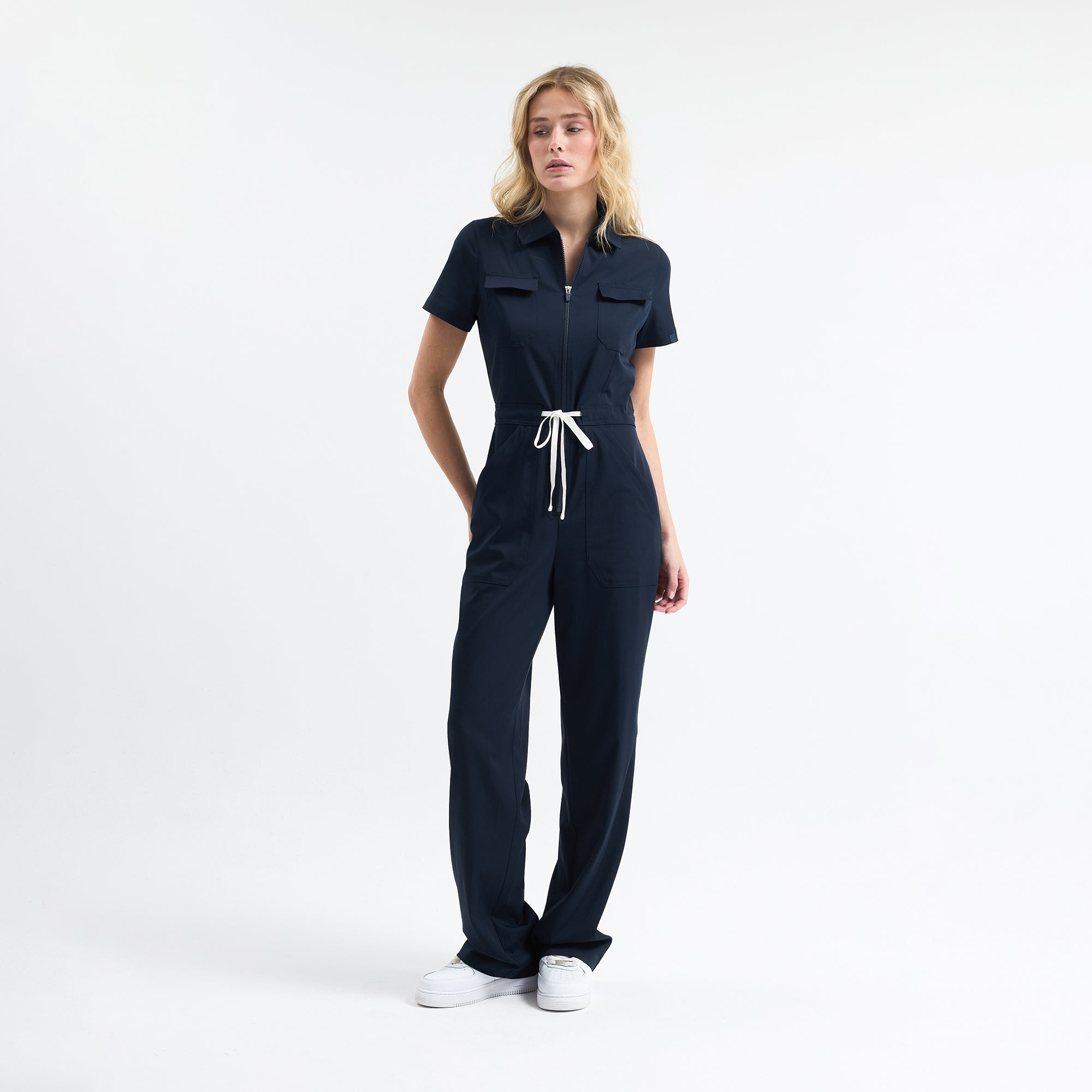 Serene Navy Scrub Tulum