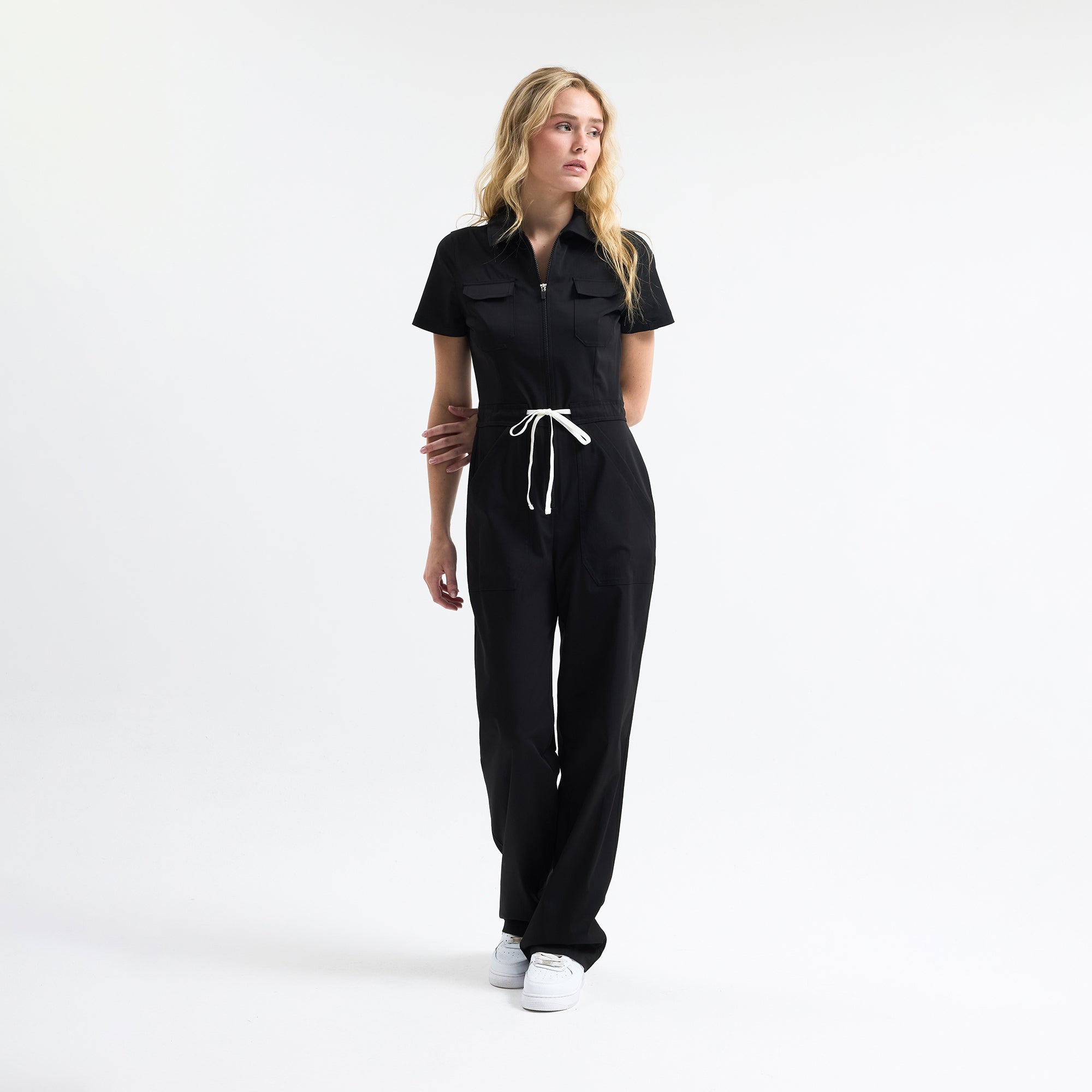 Serene Black Scrub Tulum