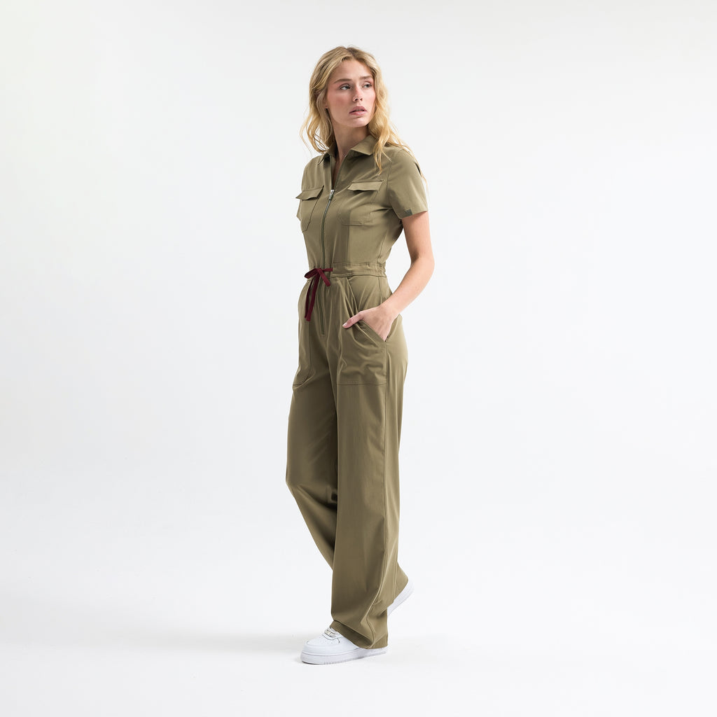 Serene Hunter Green Scrub Tulum