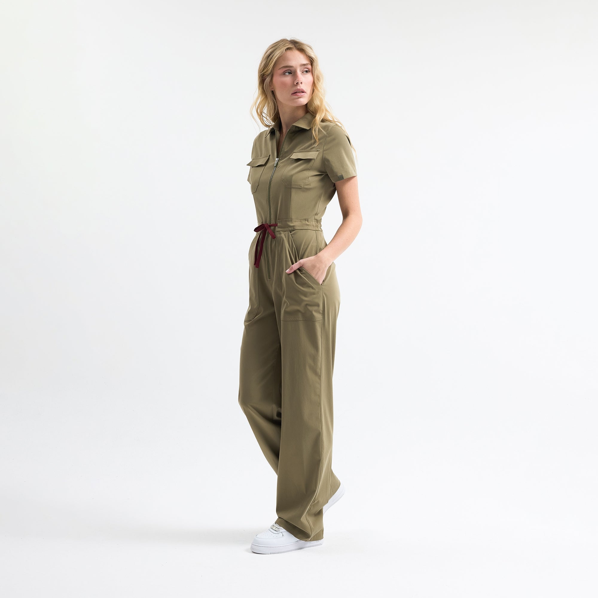 Serene Hunter Green Scrub Tulum