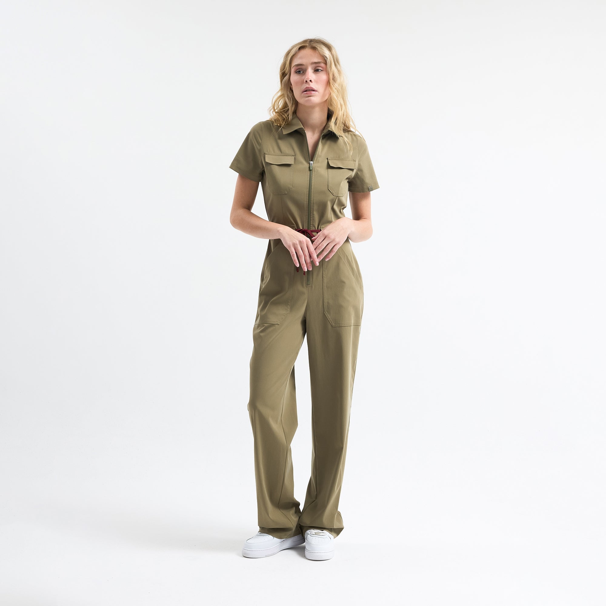 Serene Hunter Green Scrub Tulum