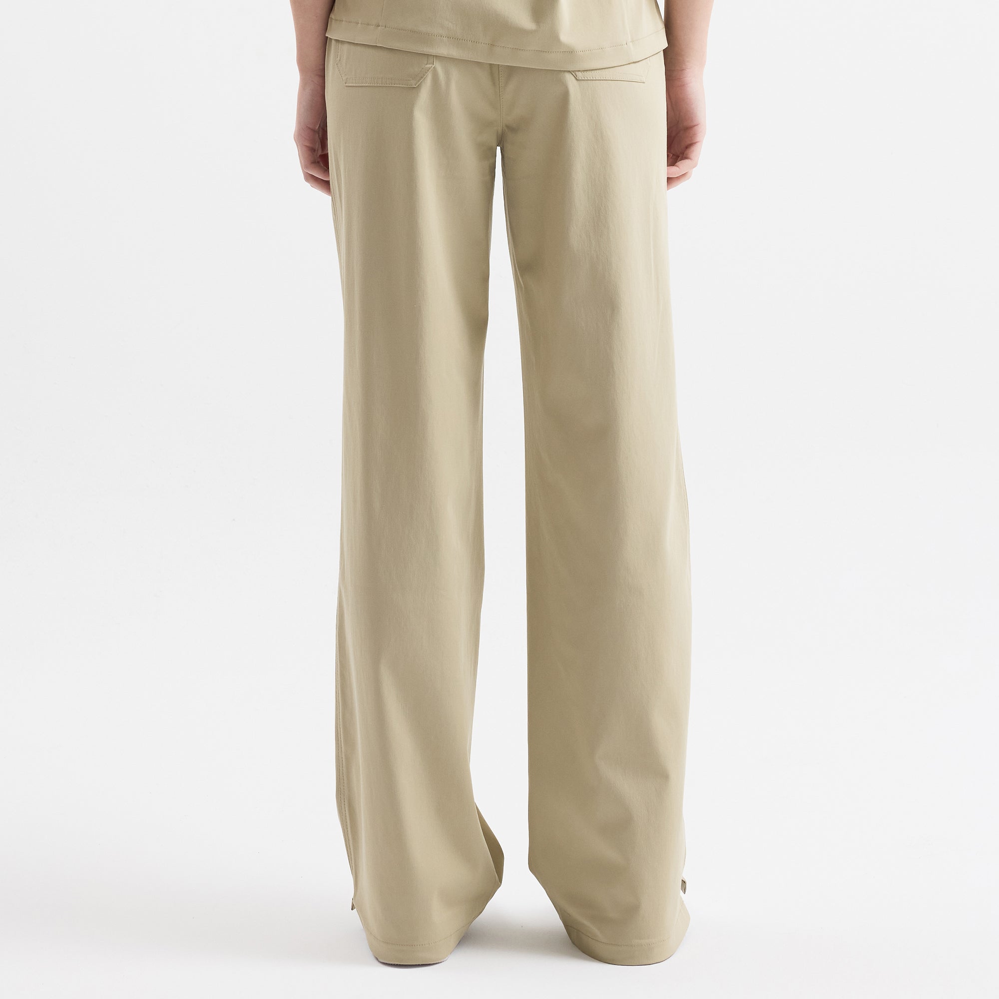 Chicago Beli Lastikli Marl Scrub Pantolon