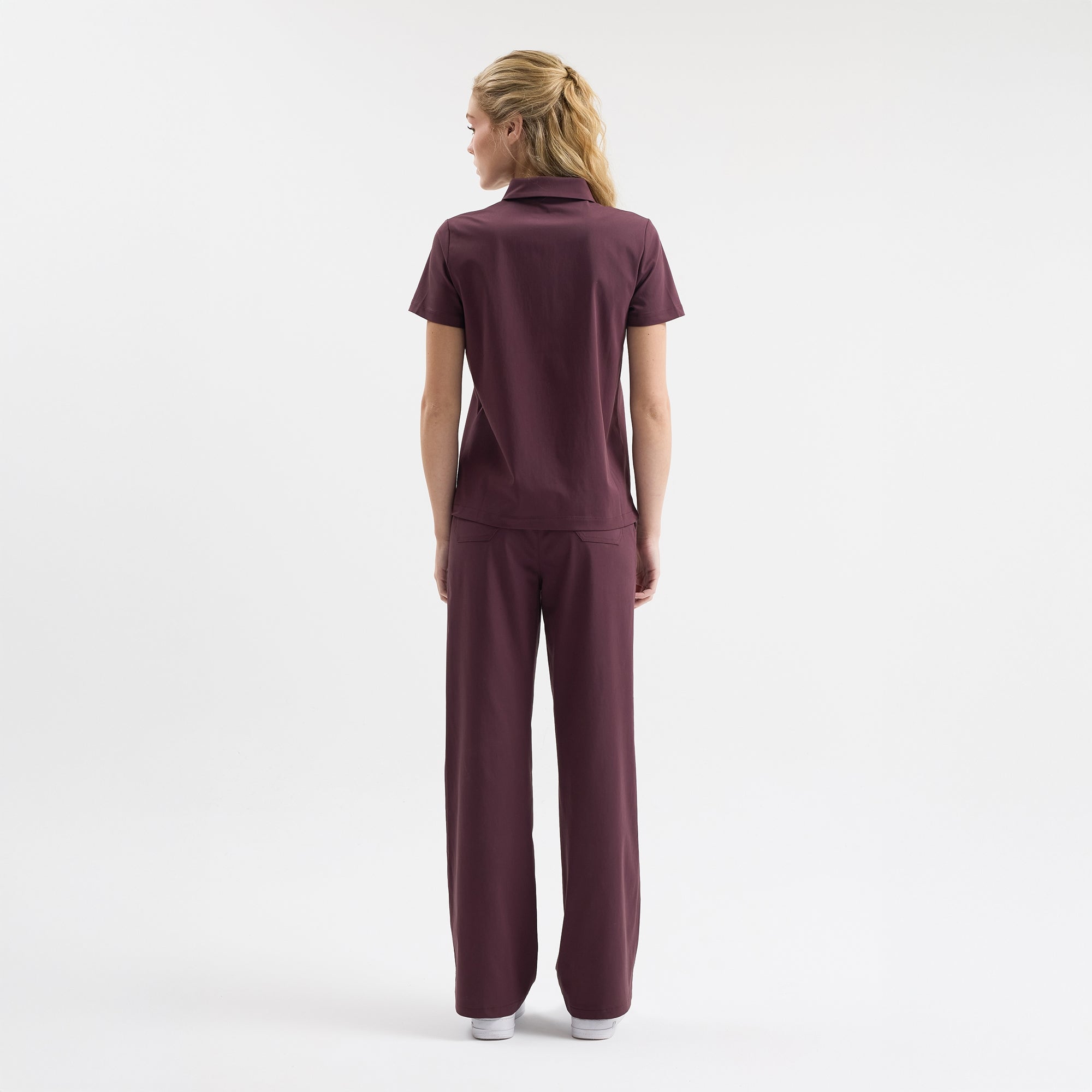 Enzo Kısa Kol Chicory Scrub Üst