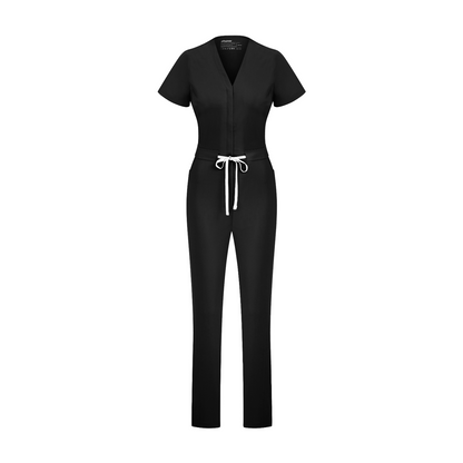 Sunray Slim Scrubs Black Tulum