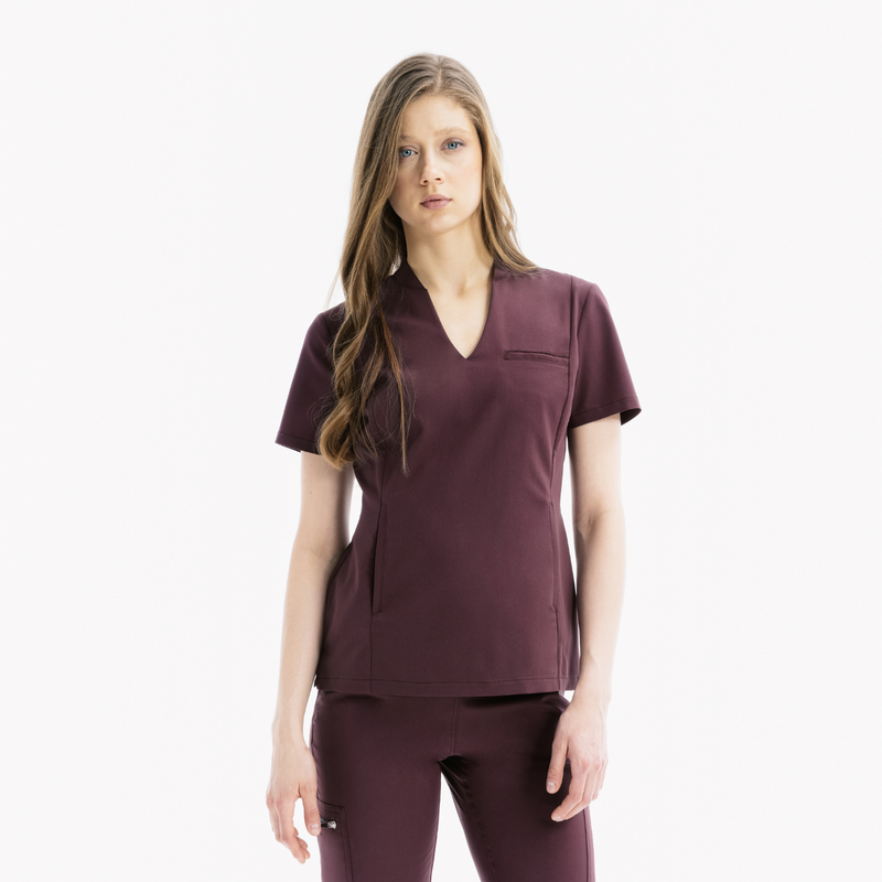 Bloom Chicory Scrub Üst