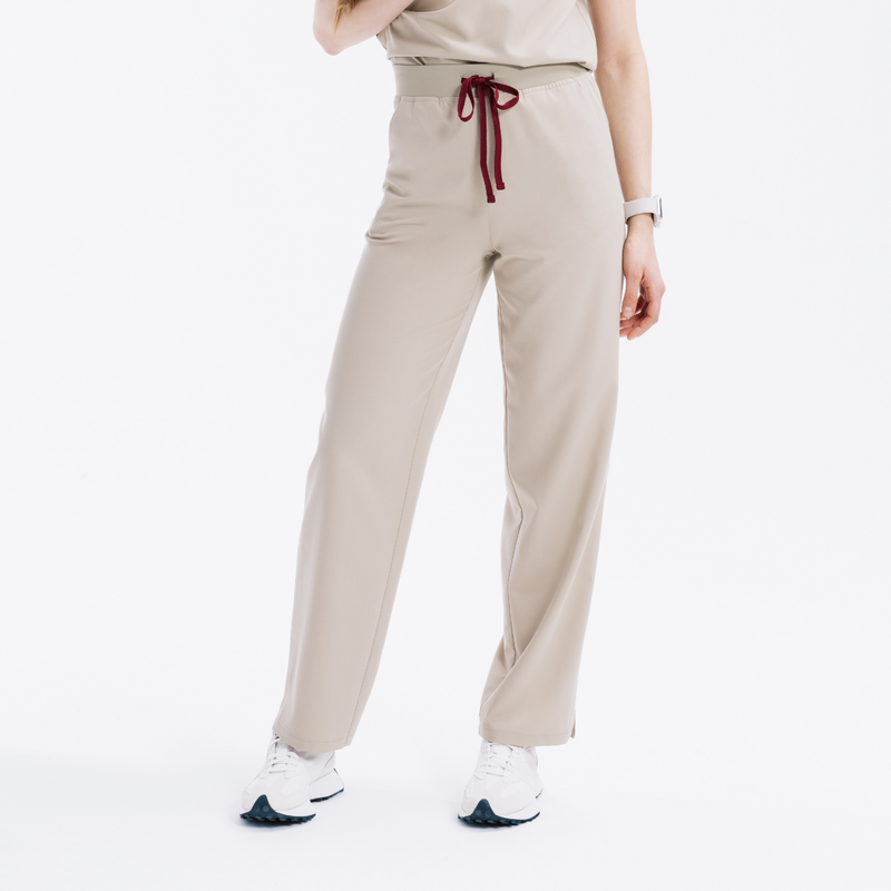 Chicago Beli Lastikli Marl Scrub Pantolon