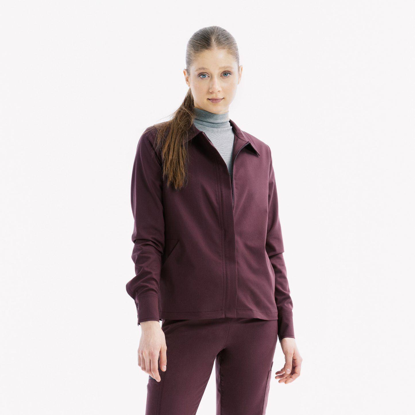 Echo Uzun Kollu Chicory Scrub Ceket