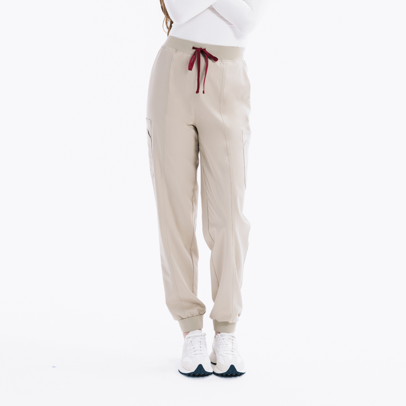 Eva Jogger Marl Scrub Pants