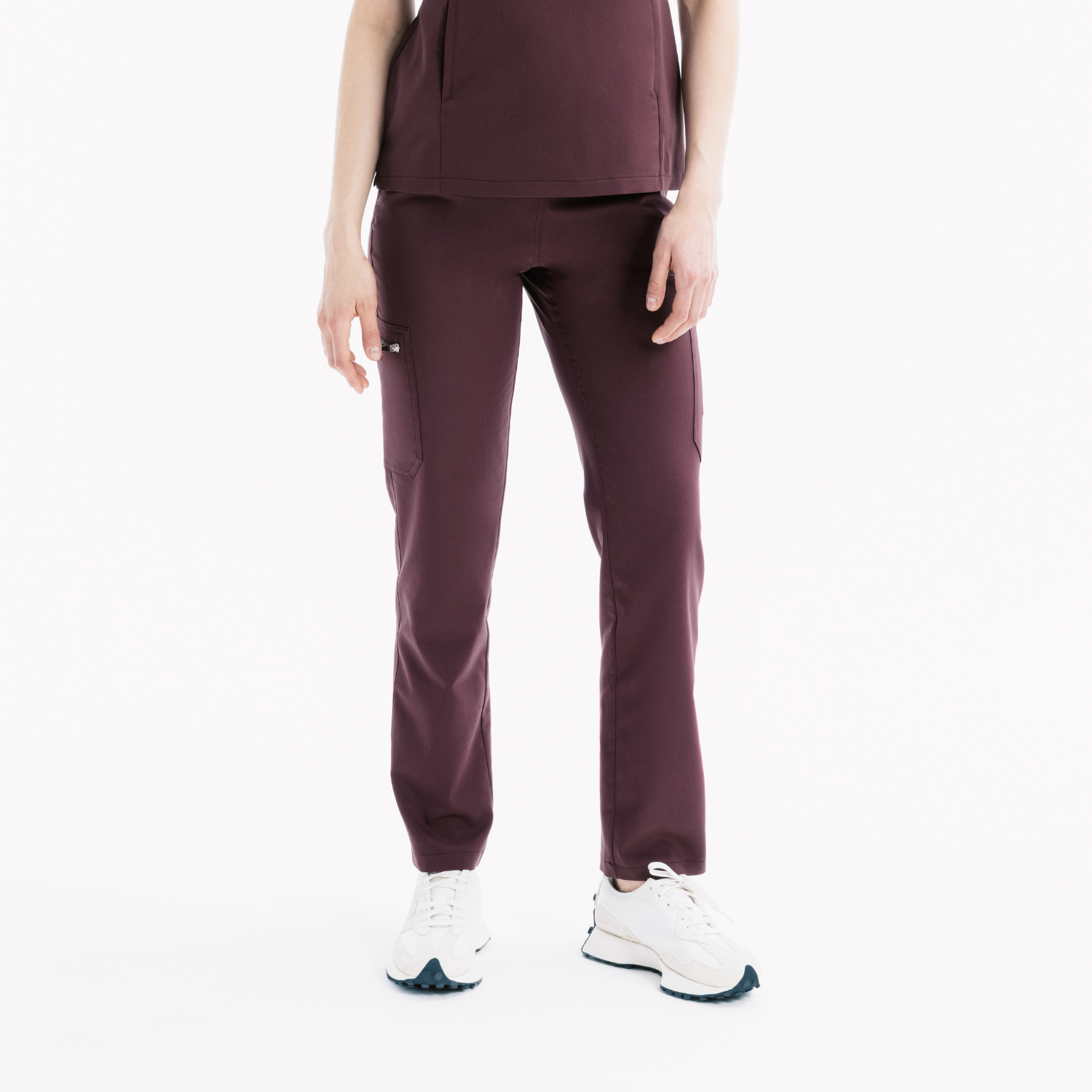 Maya Slim Chicory Scrub Pantolon