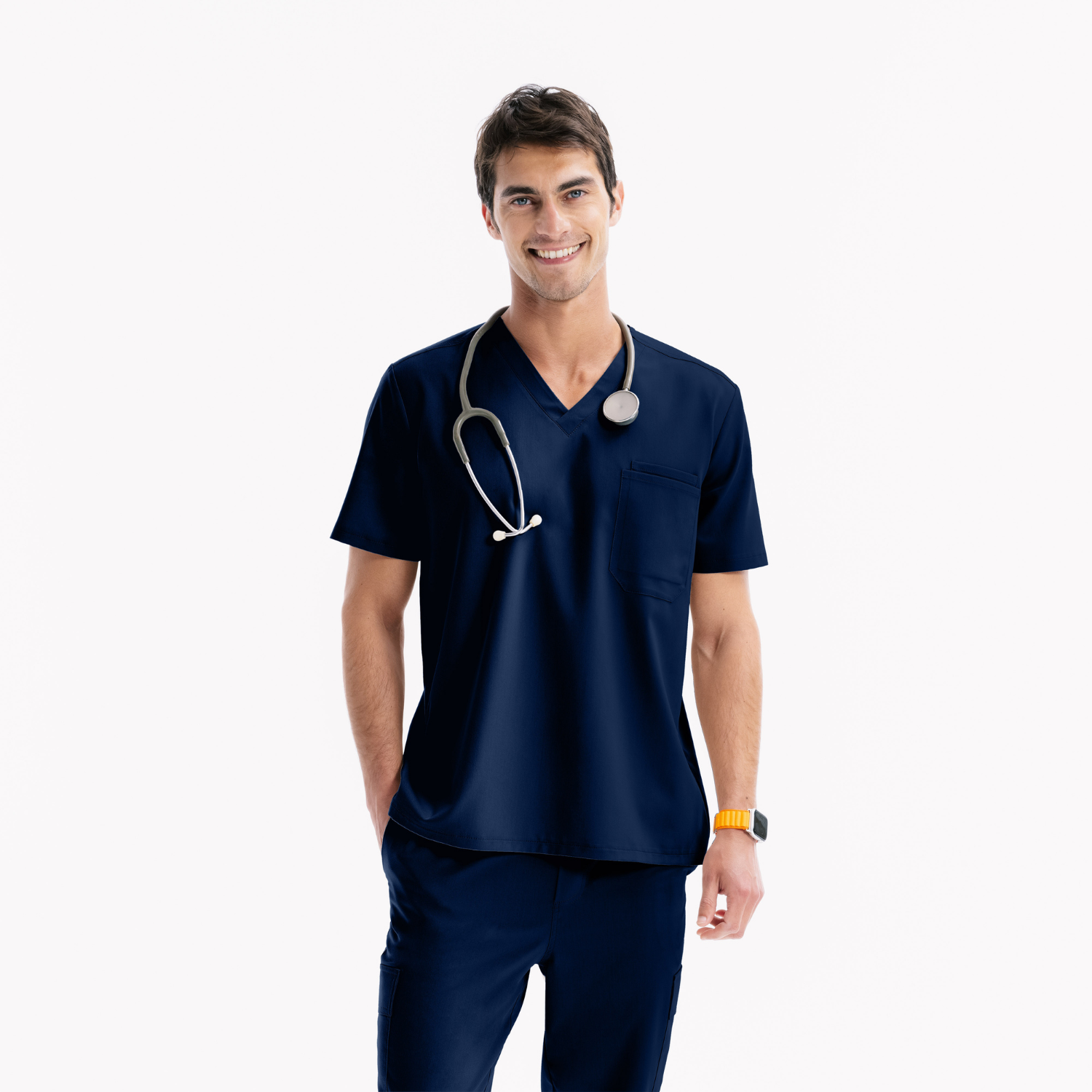 Berkley Navy Scrub Üst - Rhow Shop - Medikal Giyim - Doktor Üniforma