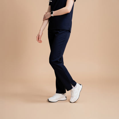 Chicago Elastic Waist Navy Scrub Pants
