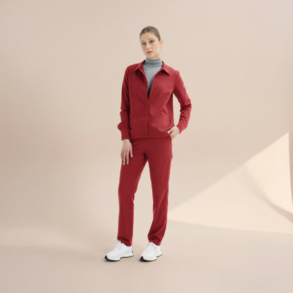 Echo Long Sleeve Chicory Scrub Jacket