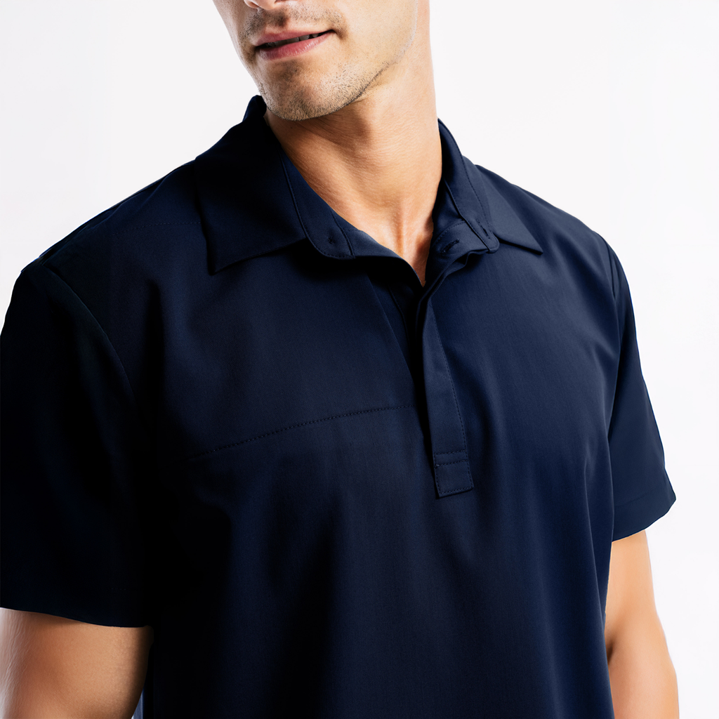 Enzo Oversized Navy Scrub Üst - Rhow Shop - Medikal Giyim - Doktor Üniforma