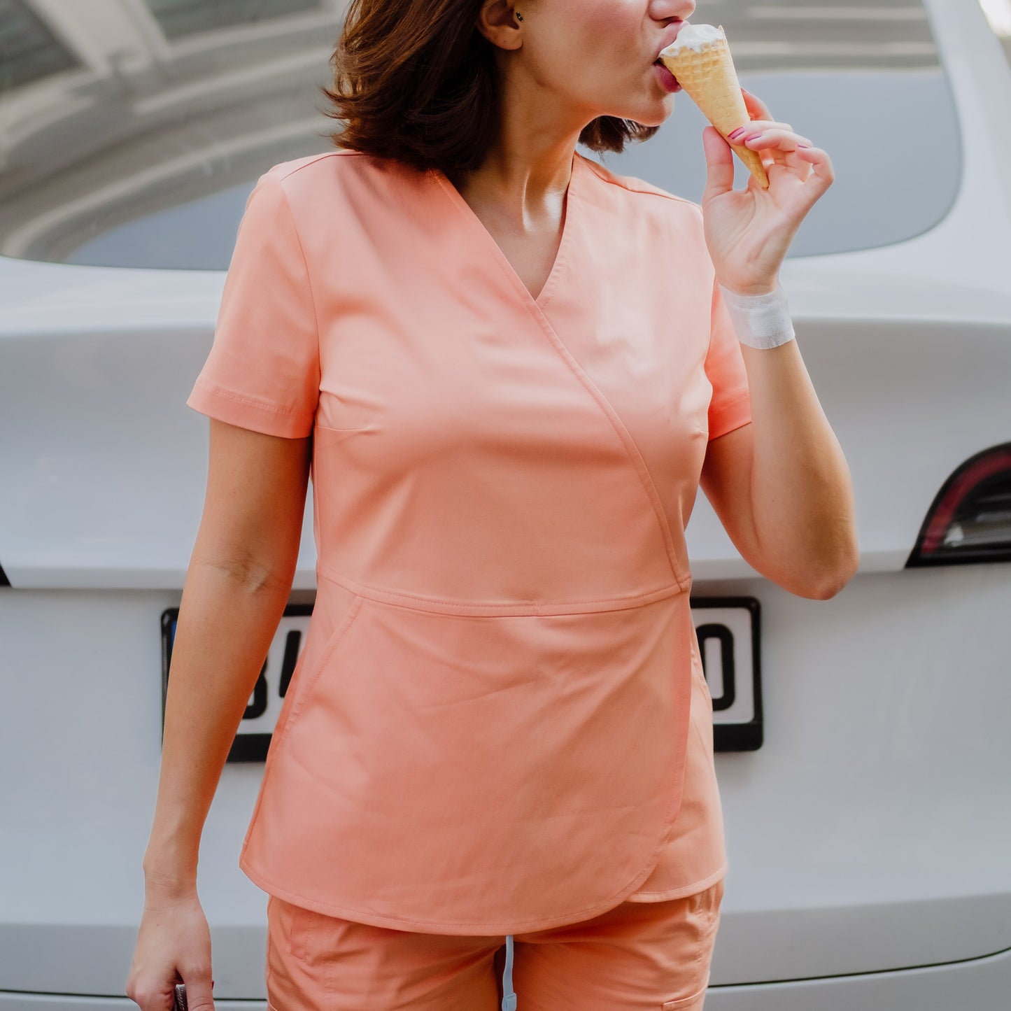 Soleil Scrubs Black Üst