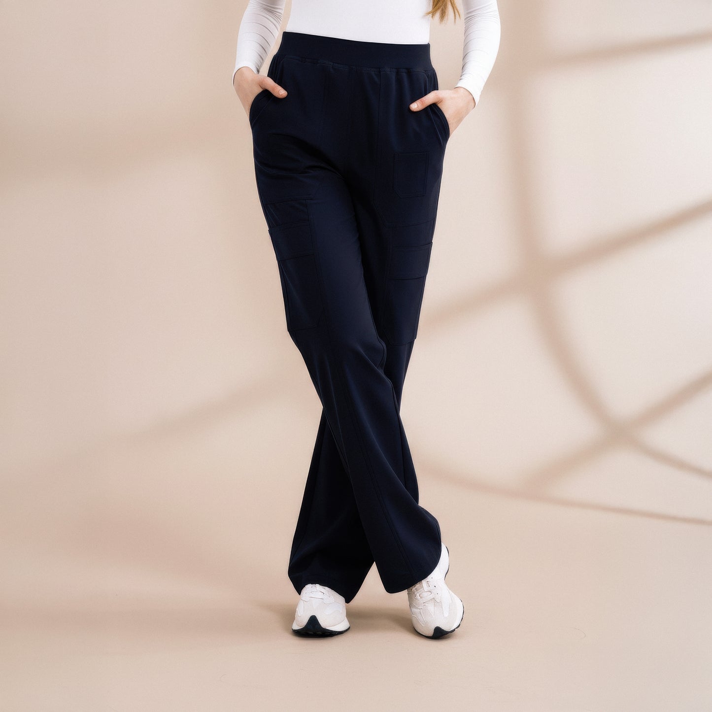 Freya Bol Paça Navy Scrub Pantolon