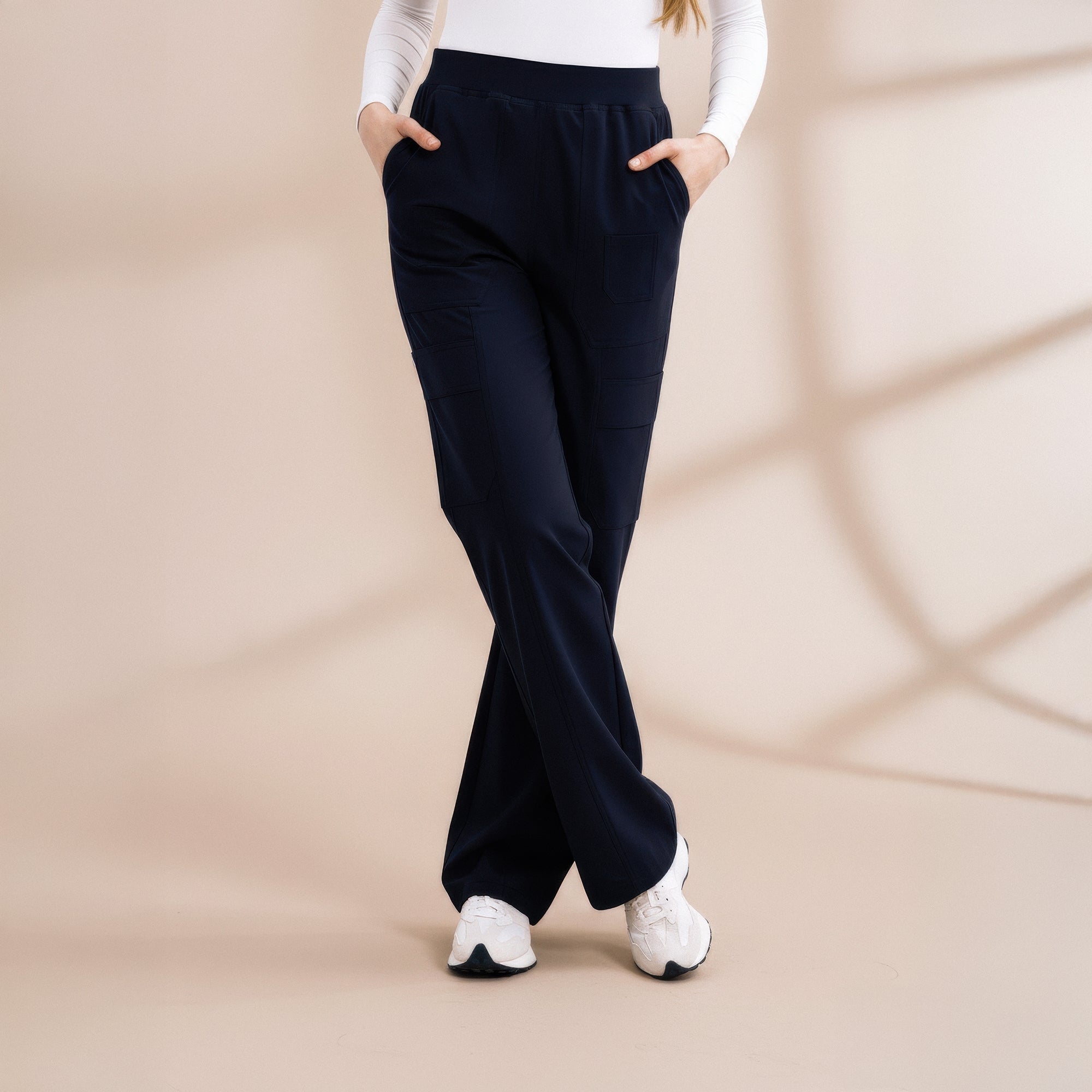 Freya Bol Paça Navy Scrub Pantolon