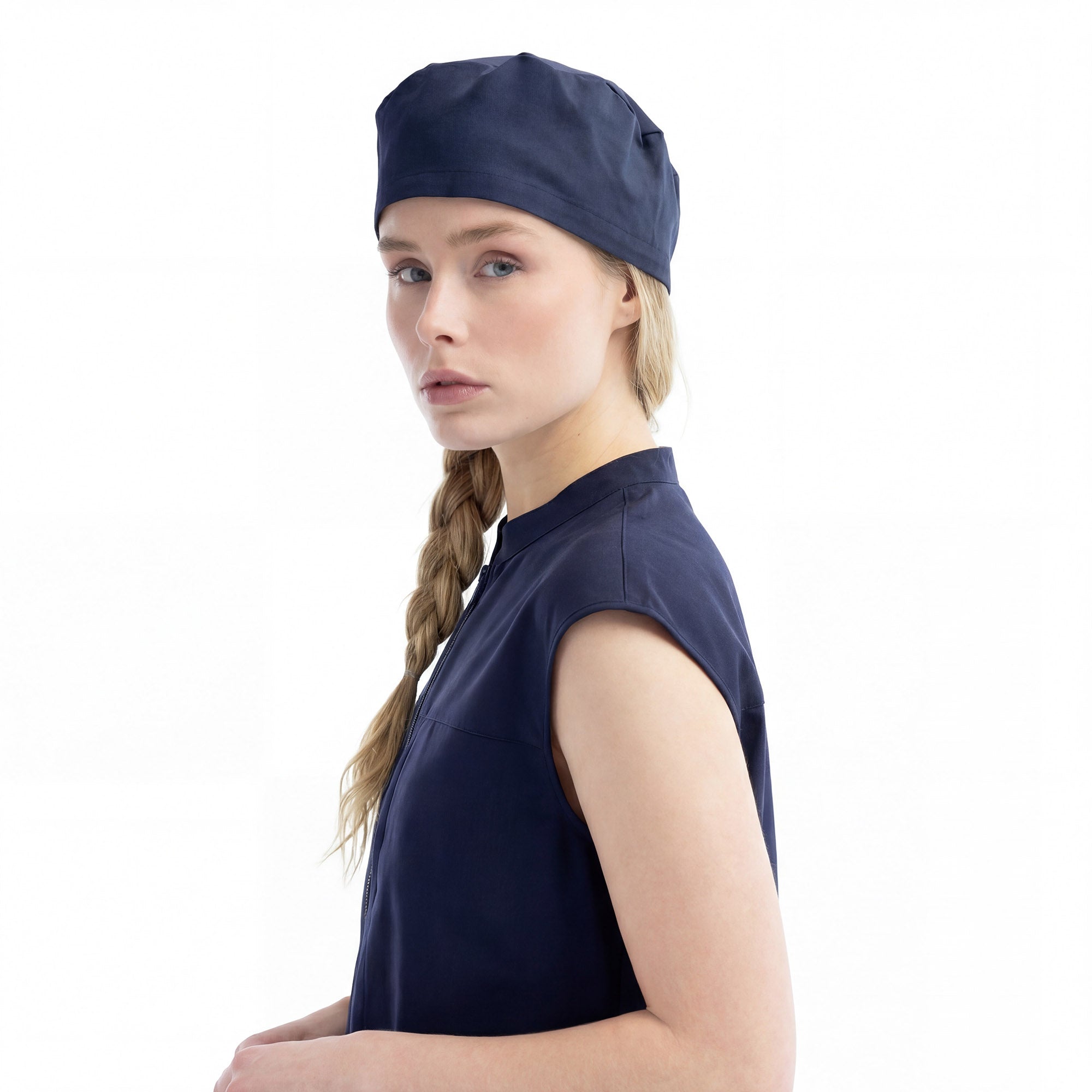 Halo Navy Scrub Bone