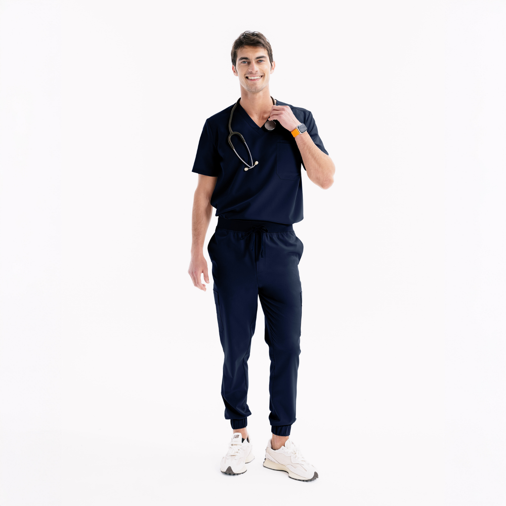 Harbor Jogger Navy Scrub Pantolon - Rhow Shop - Medikal Giyim - Doktor Üniforma