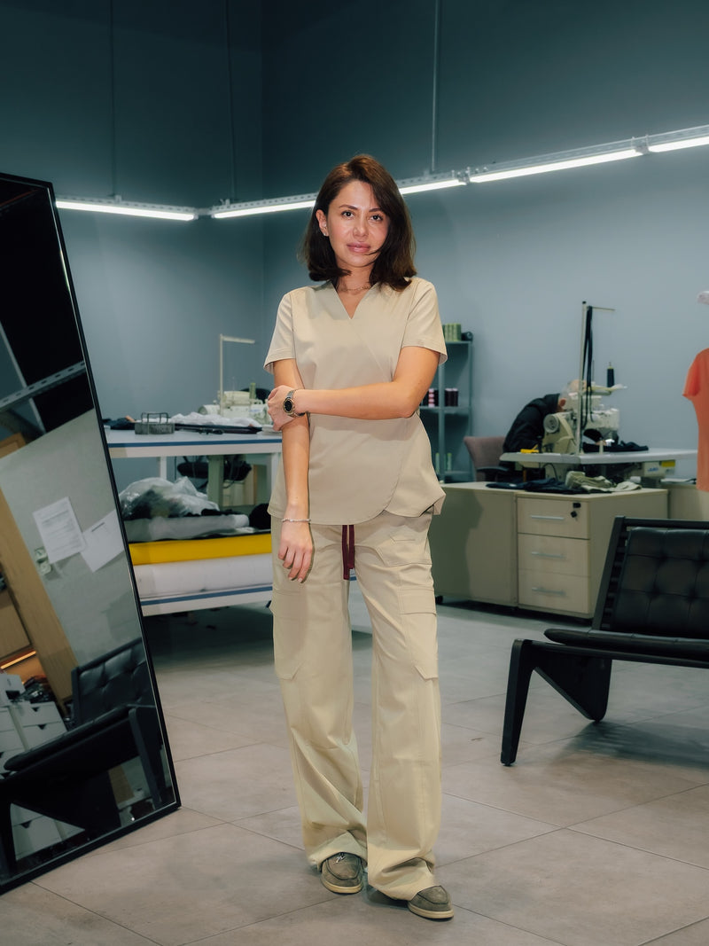 Soleil Scrubs Marl Üst