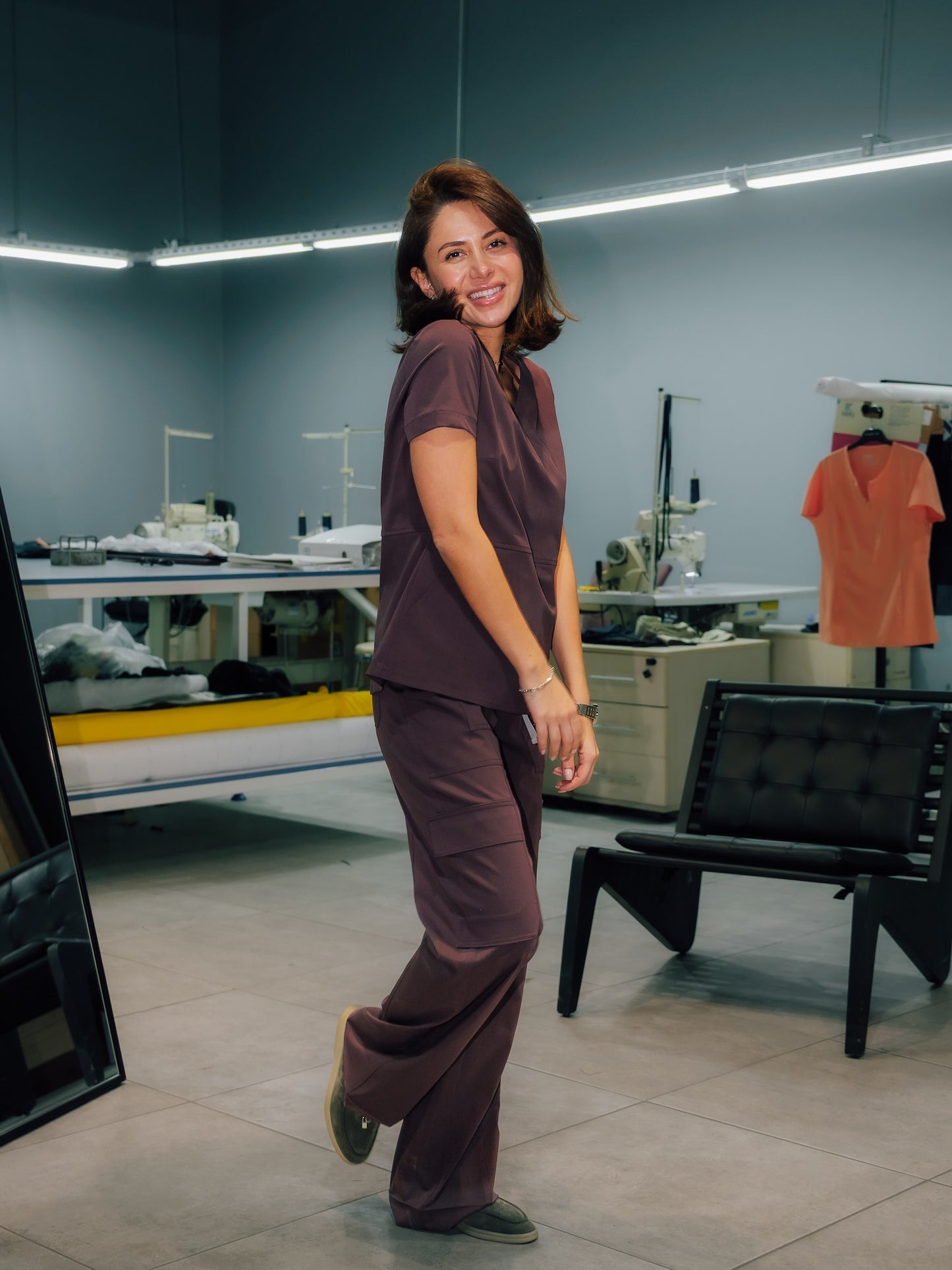 Freya Bol Paça Chicory Scrub Pantolon