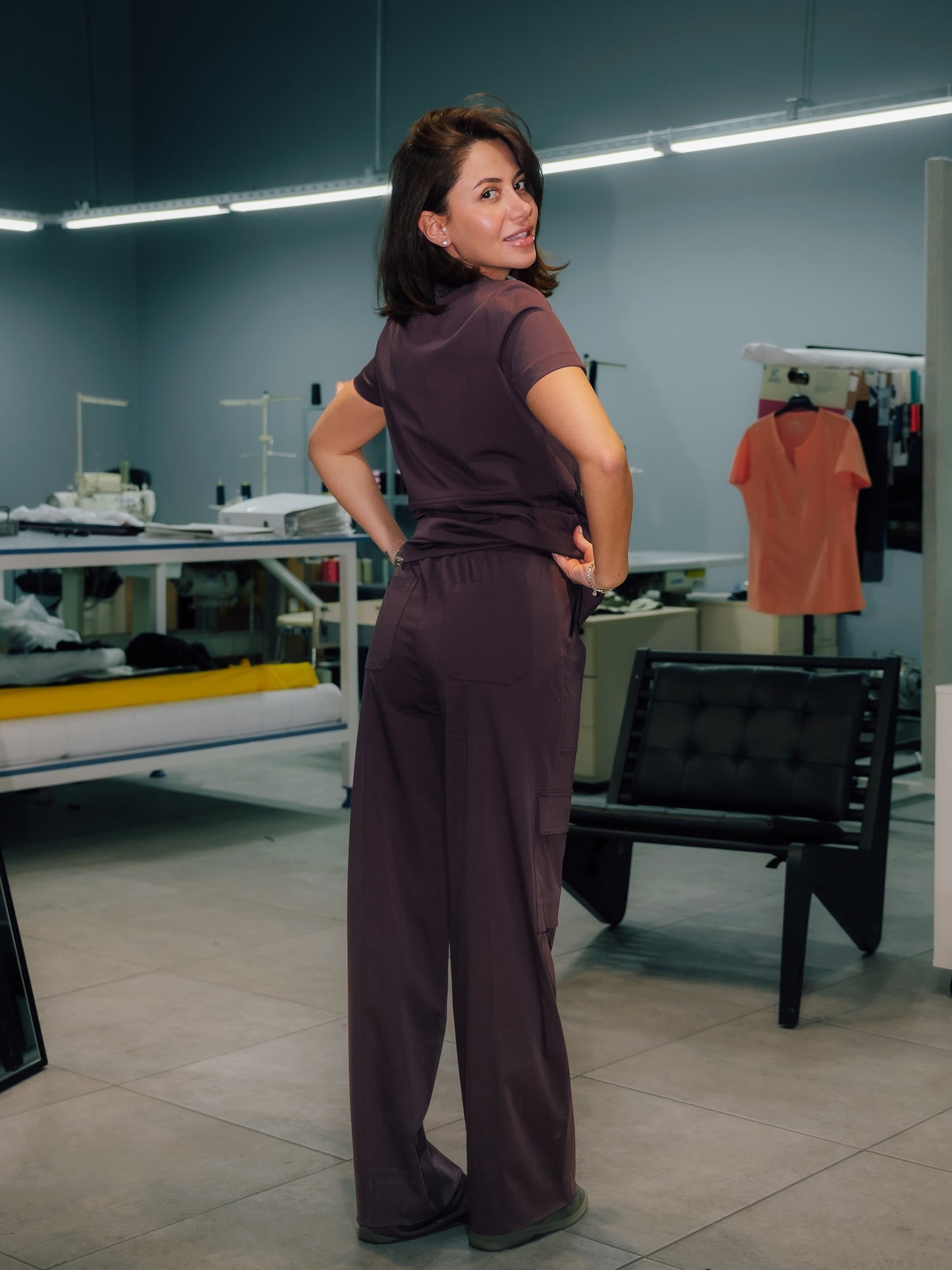 Freya Bol Paça Chicory Scrub Pantolon