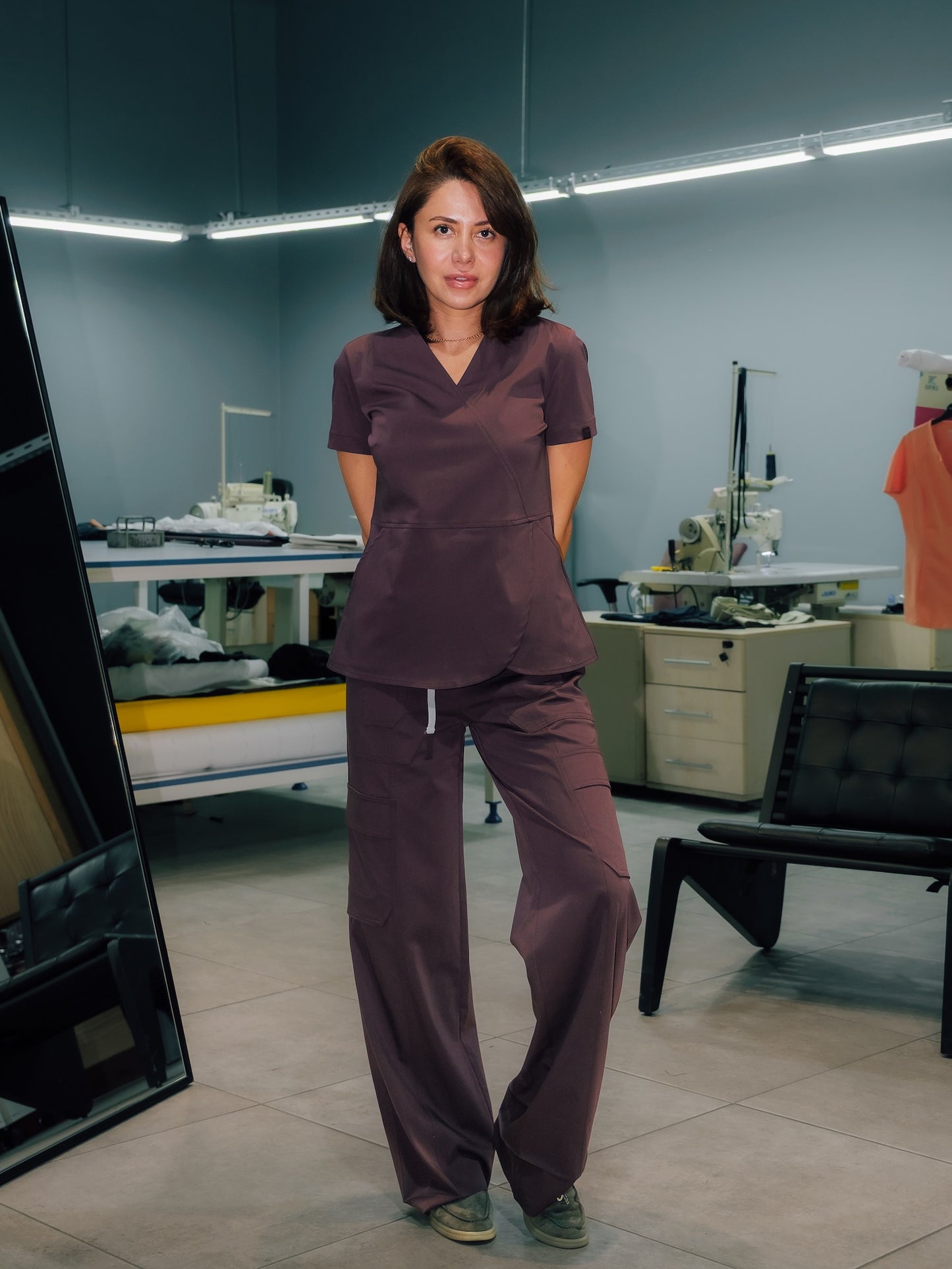 Freya Bol Paça Chicory Scrub Pantolon