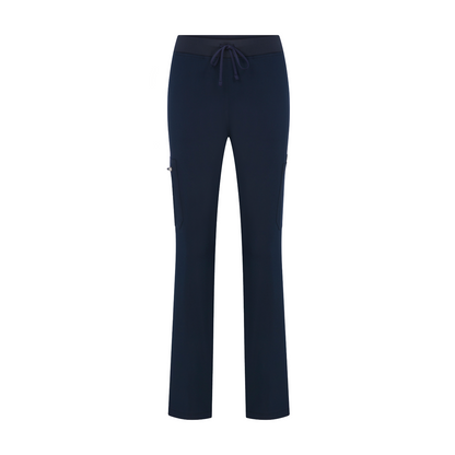 Maya Slim Navy Scrub Pantolon