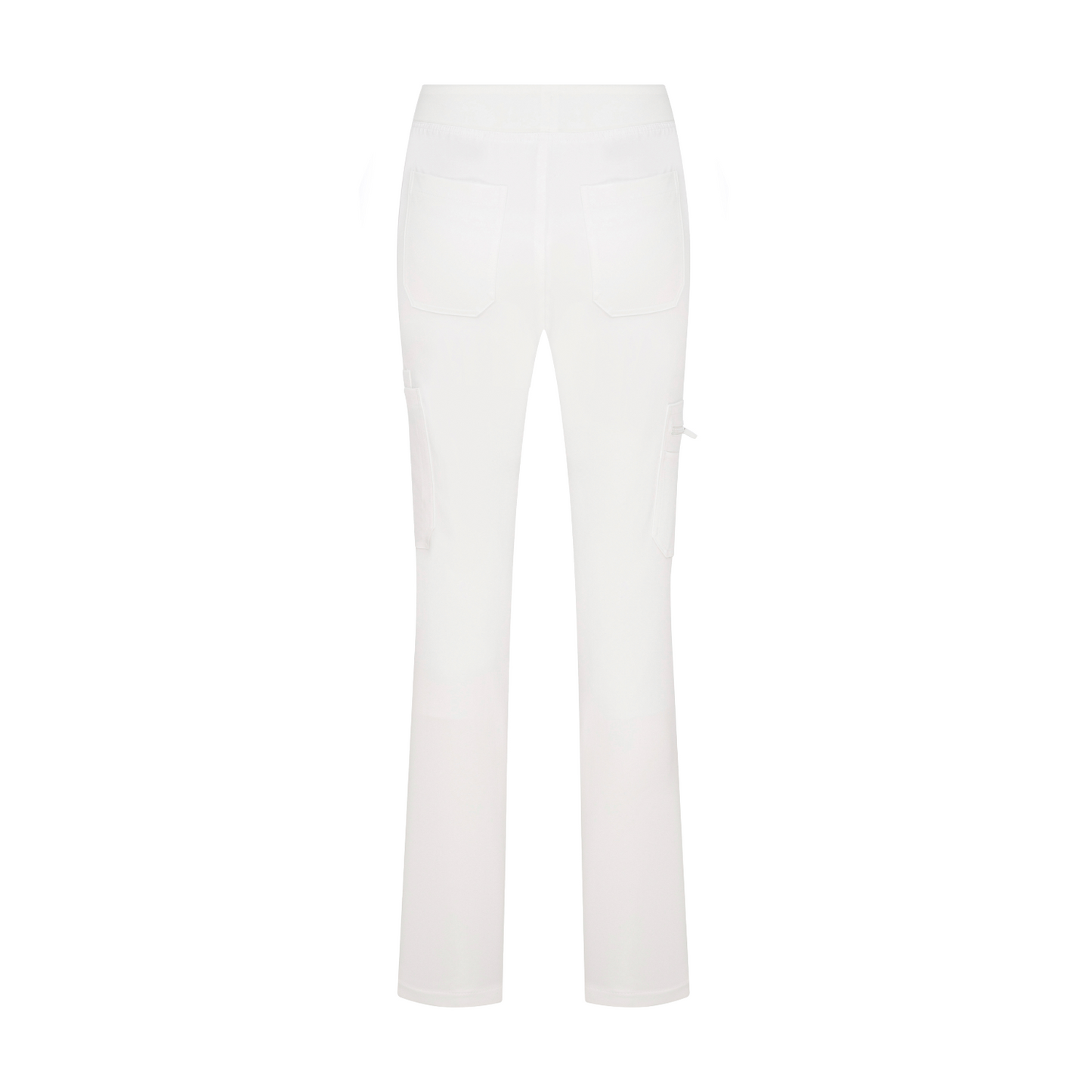 Maya Slim White Scrub Pantolon