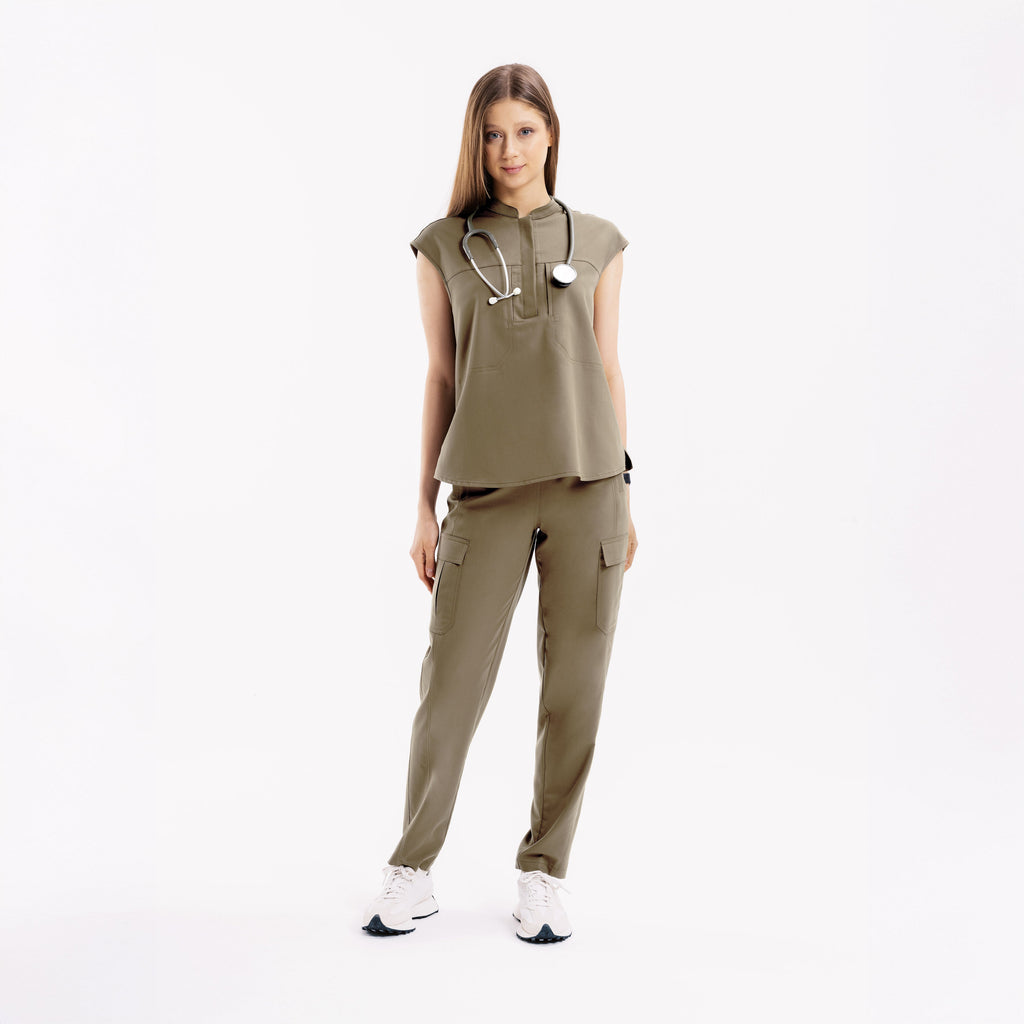 London Cargo Cepli Hunter Green Scrub Pantolon