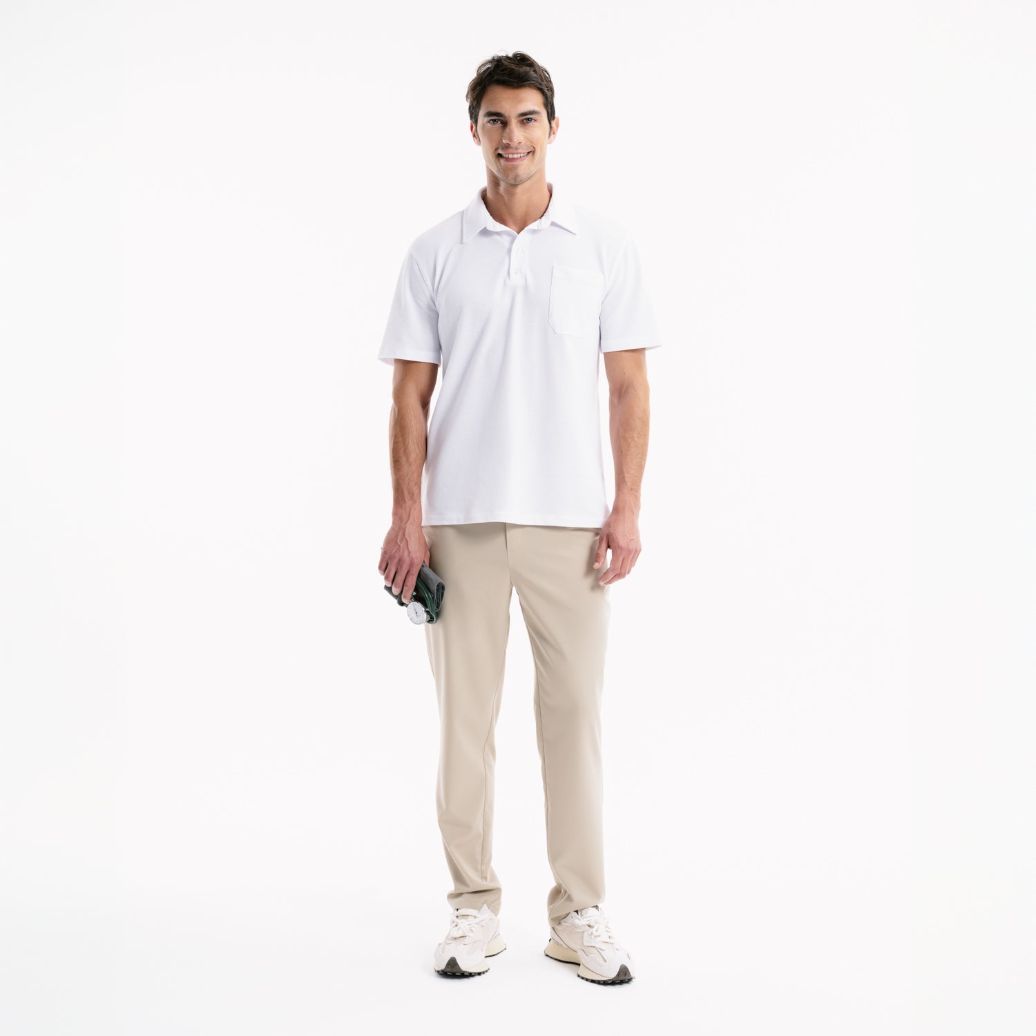 Dylan Slim Marl Scrub Pantolon