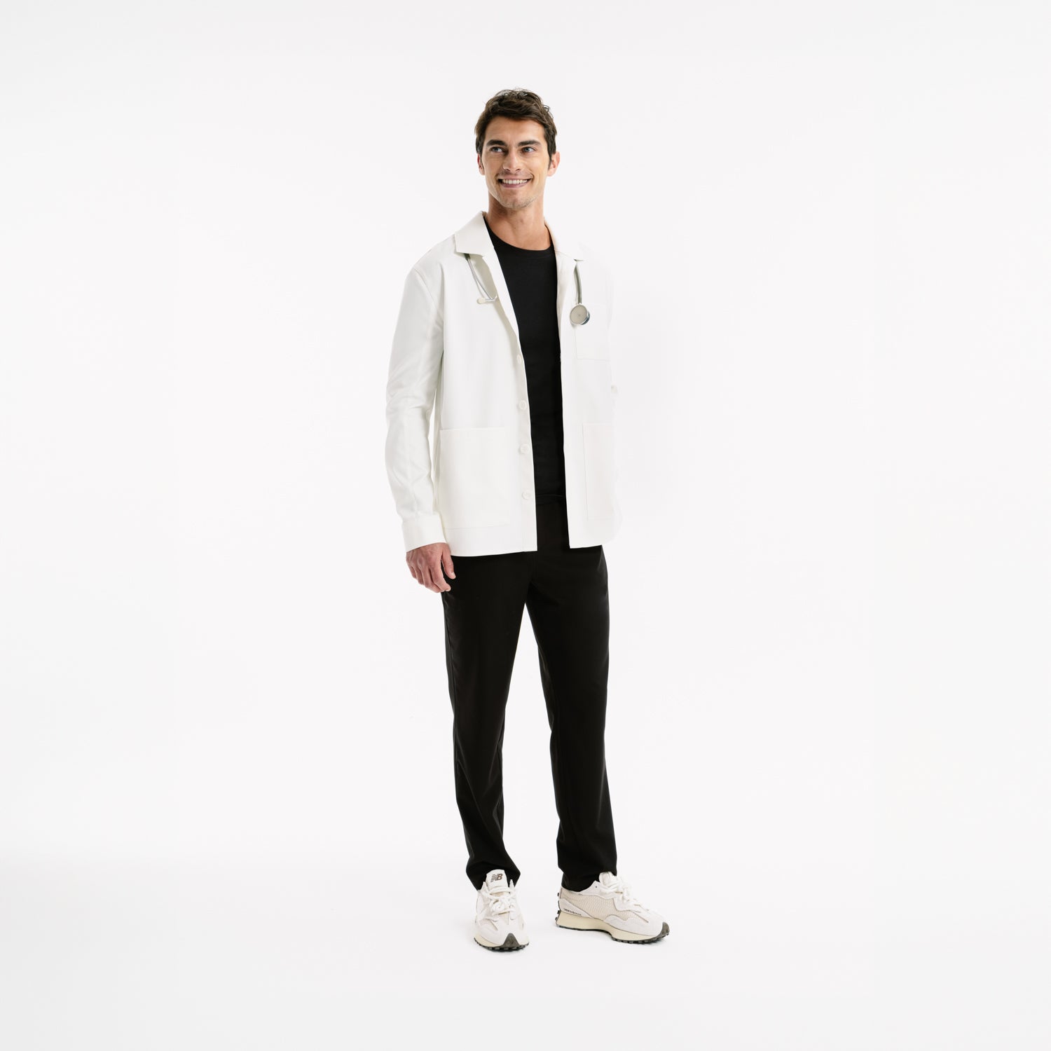 Genius Beige Laboratuvar Ceketi - Rhow Shop - Medikal Giyim - Doktor Üniforma