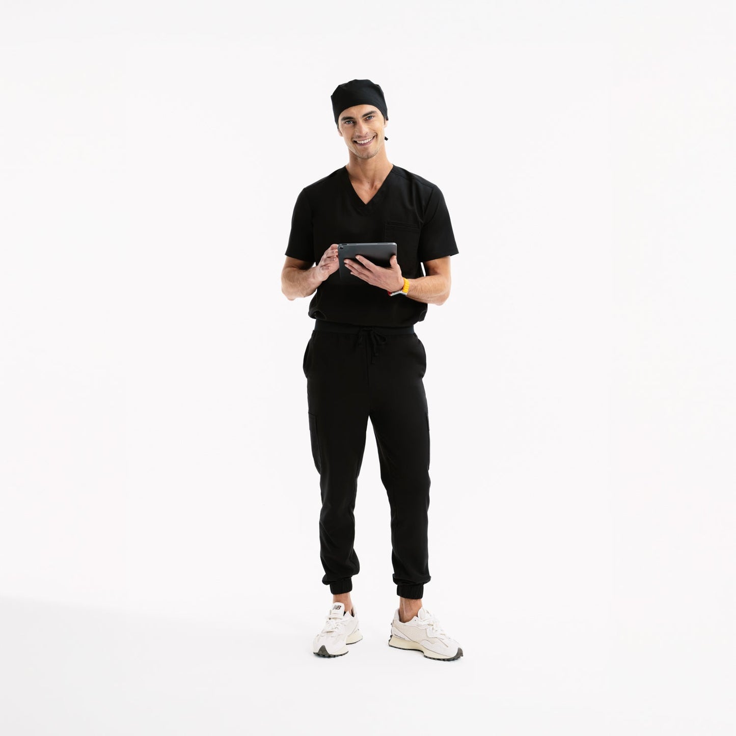 Harbor Erkek Jogger Black Scrub Pantolon