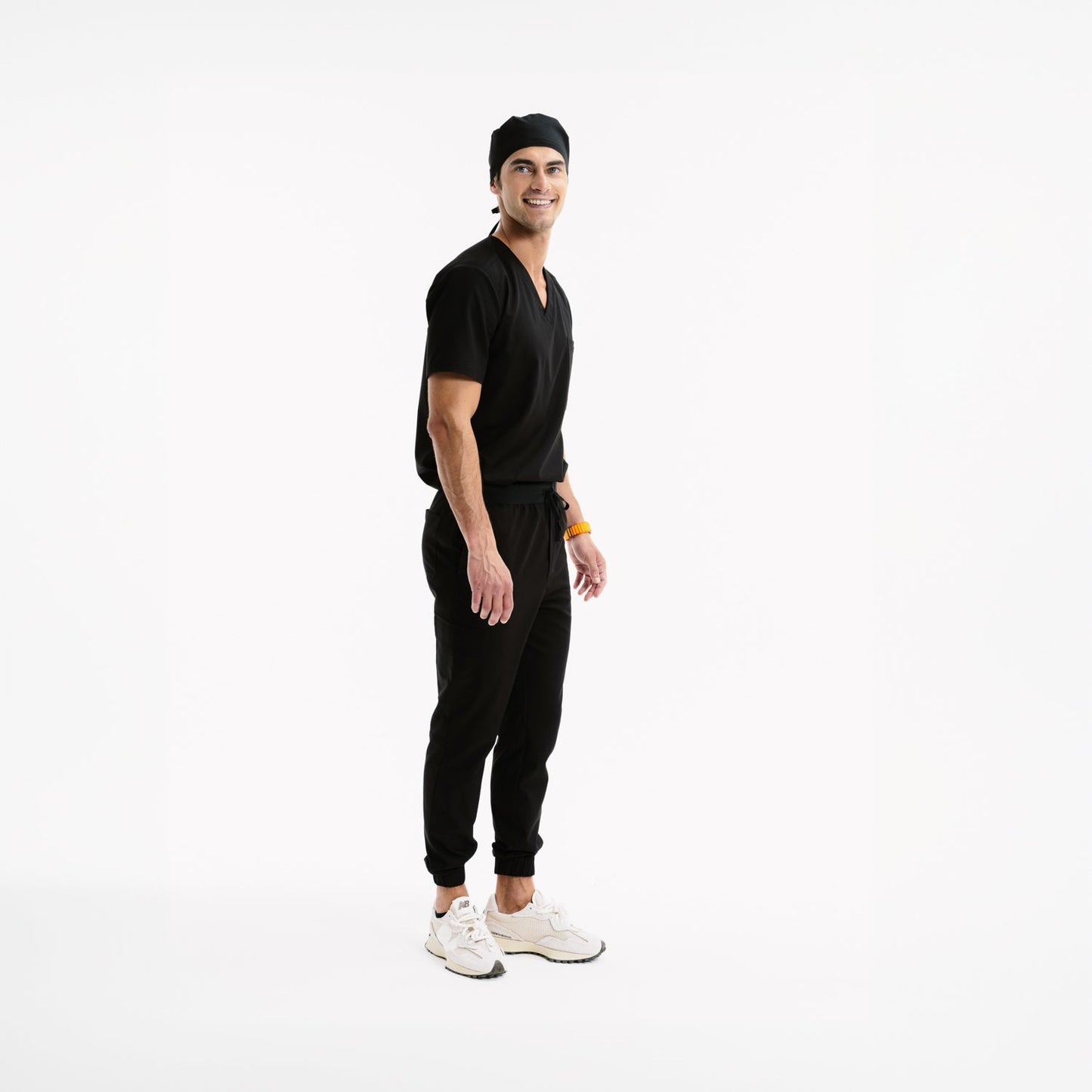 Harbor Erkek Jogger Black Scrub Pantolon