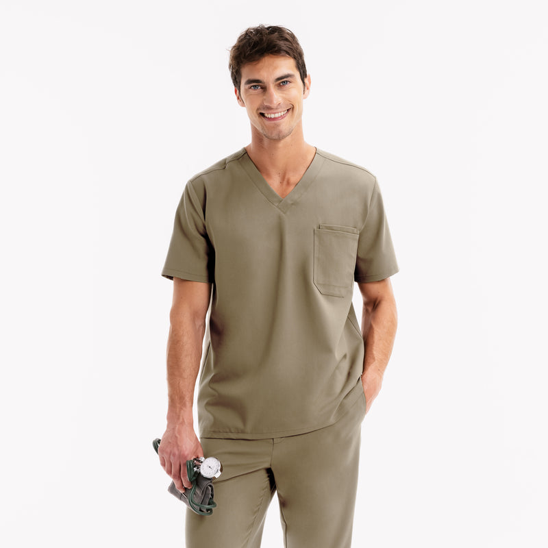 Berkley Hunter Green Scrub Üst