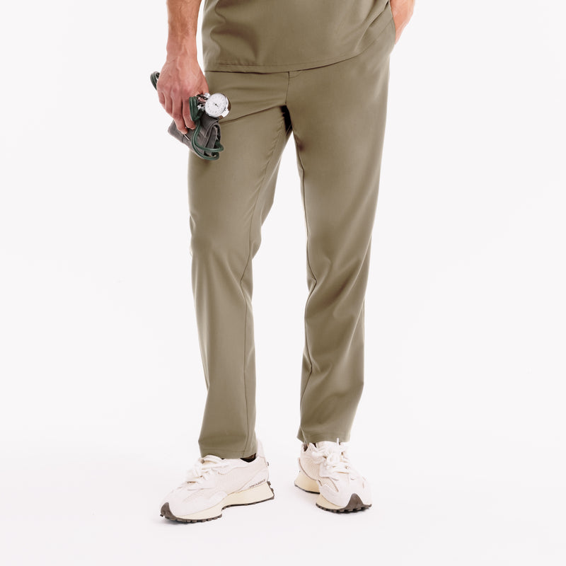 Dylan Slim Hunter Green Scrub Pantolon