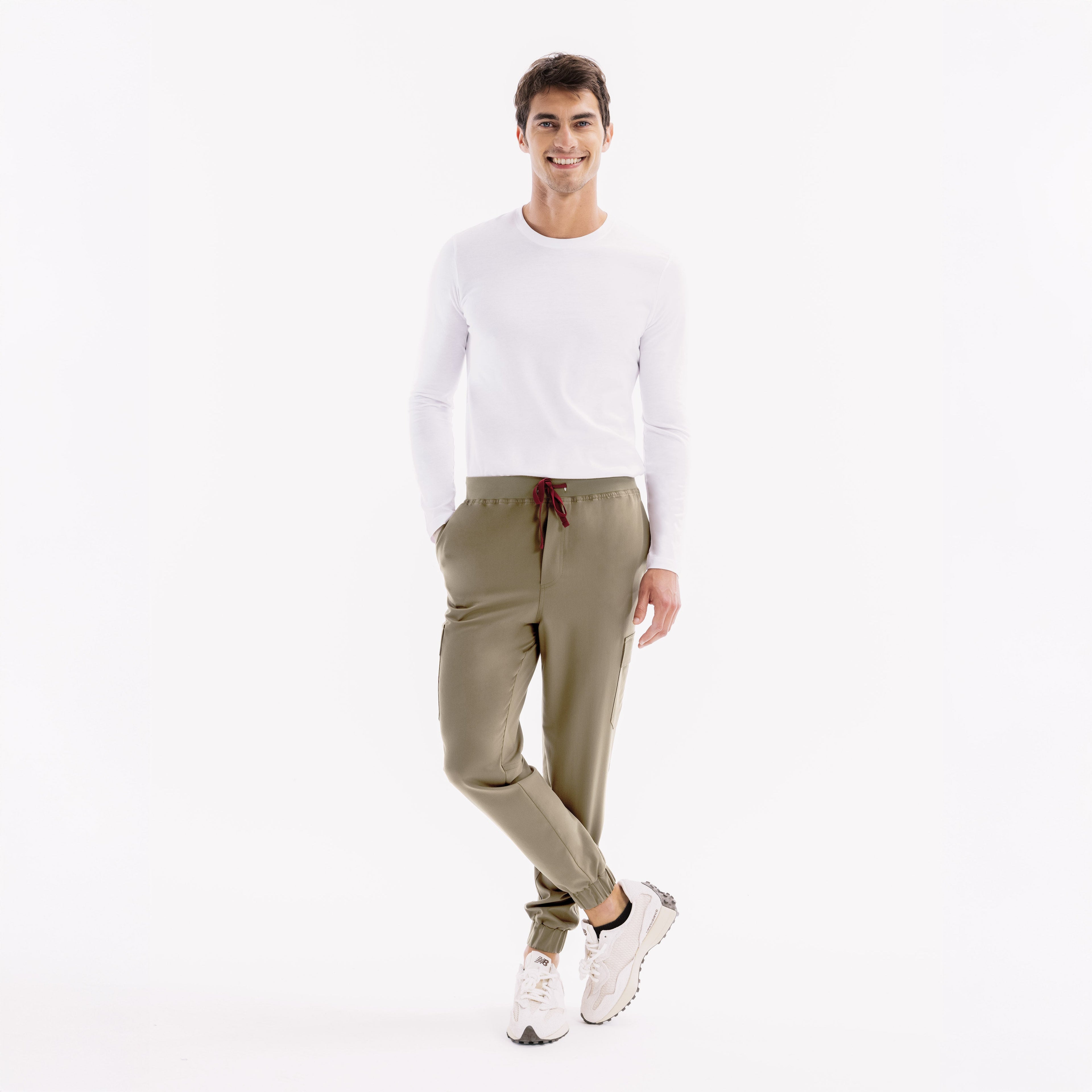 Harbor Jogger Hunter Green Scrub Pantolon
