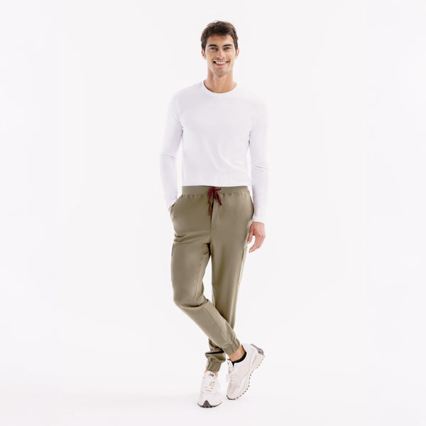 Harbor Jogger Hunter Green Scrub Pantolon