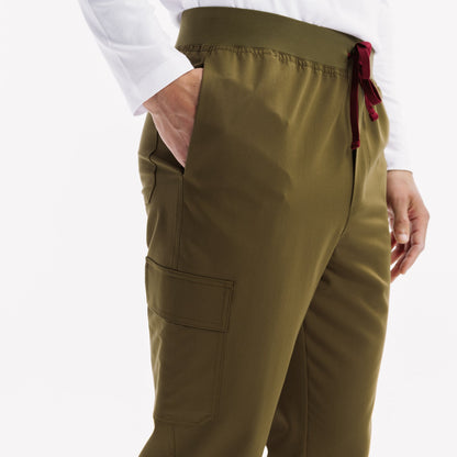 Harbor Jogger Hunter Green Scrub Pantolon