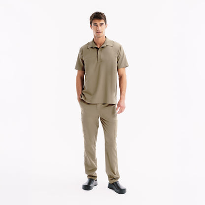 Enzo Oversized Hunter Green Scrub Top