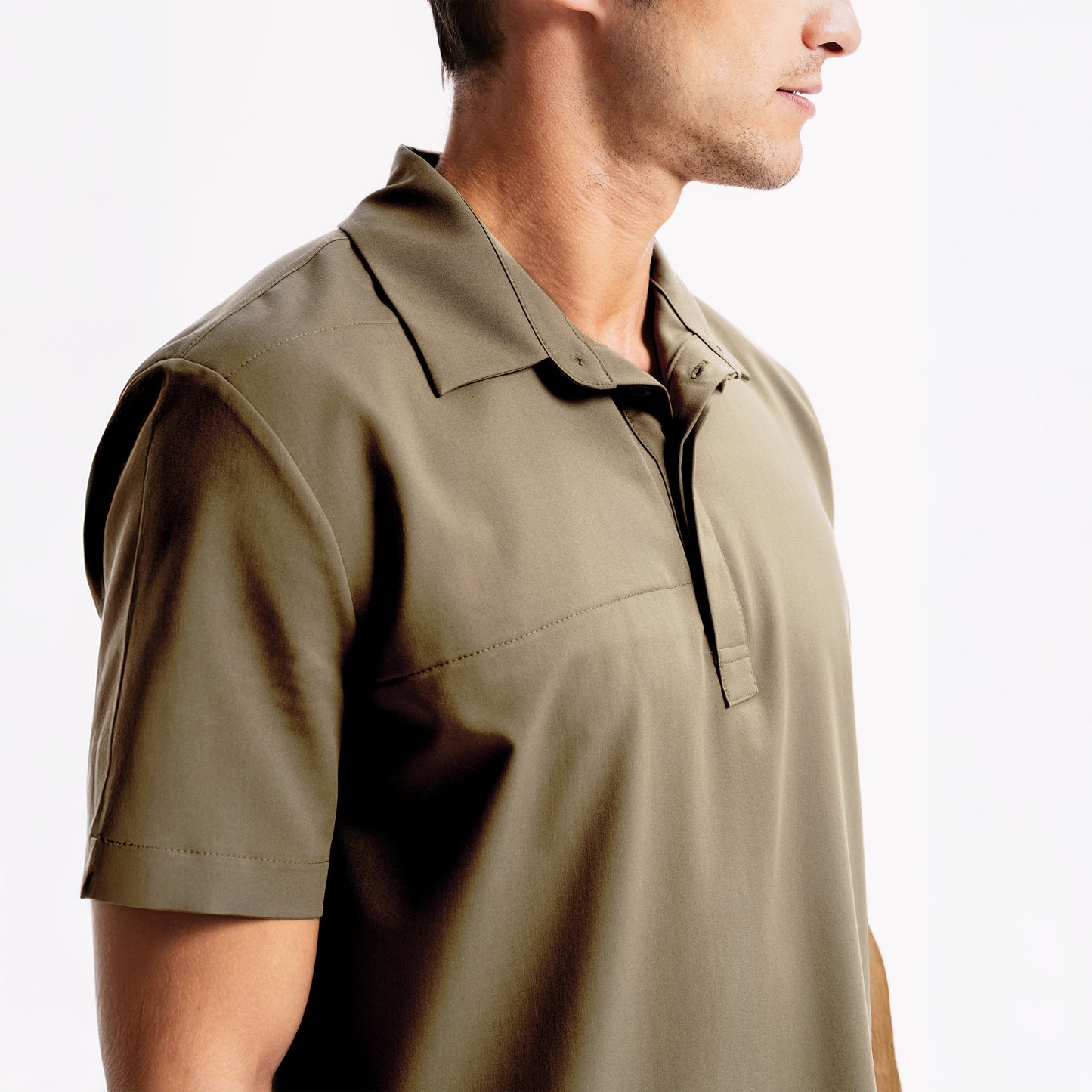 Enzo Oversized Hunter Green Scrub Top